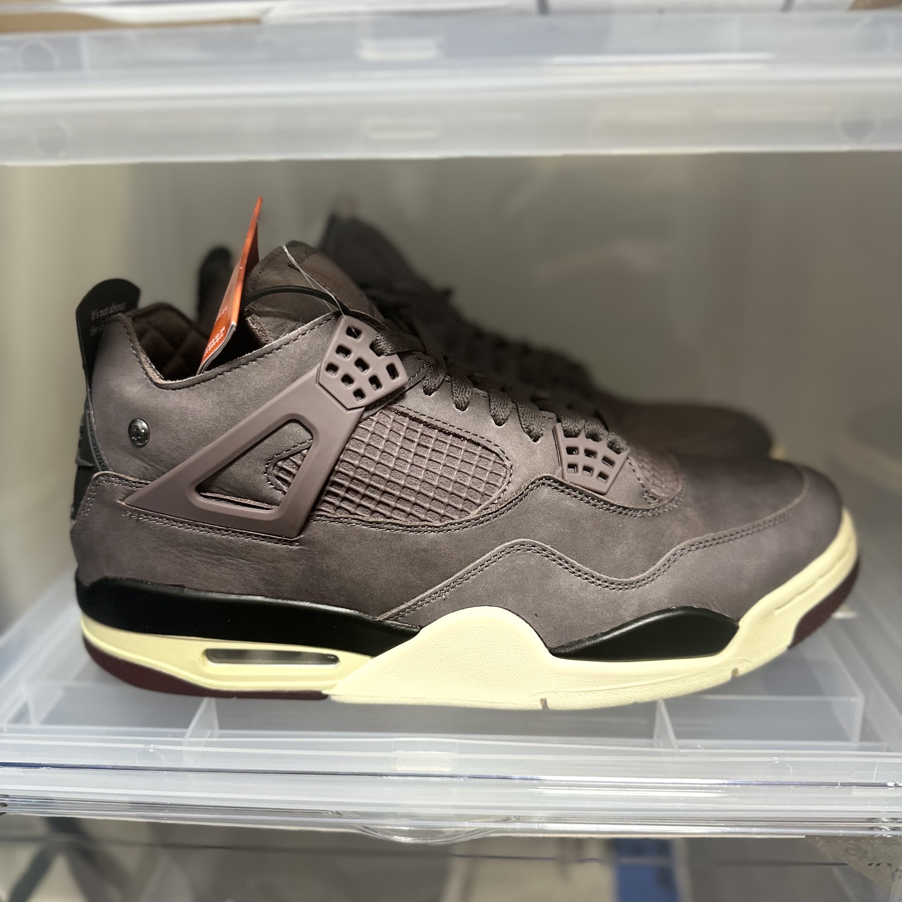 Jordan 4 x A Ma Maniere Retro Violet Ore 착용 스타일 - 2