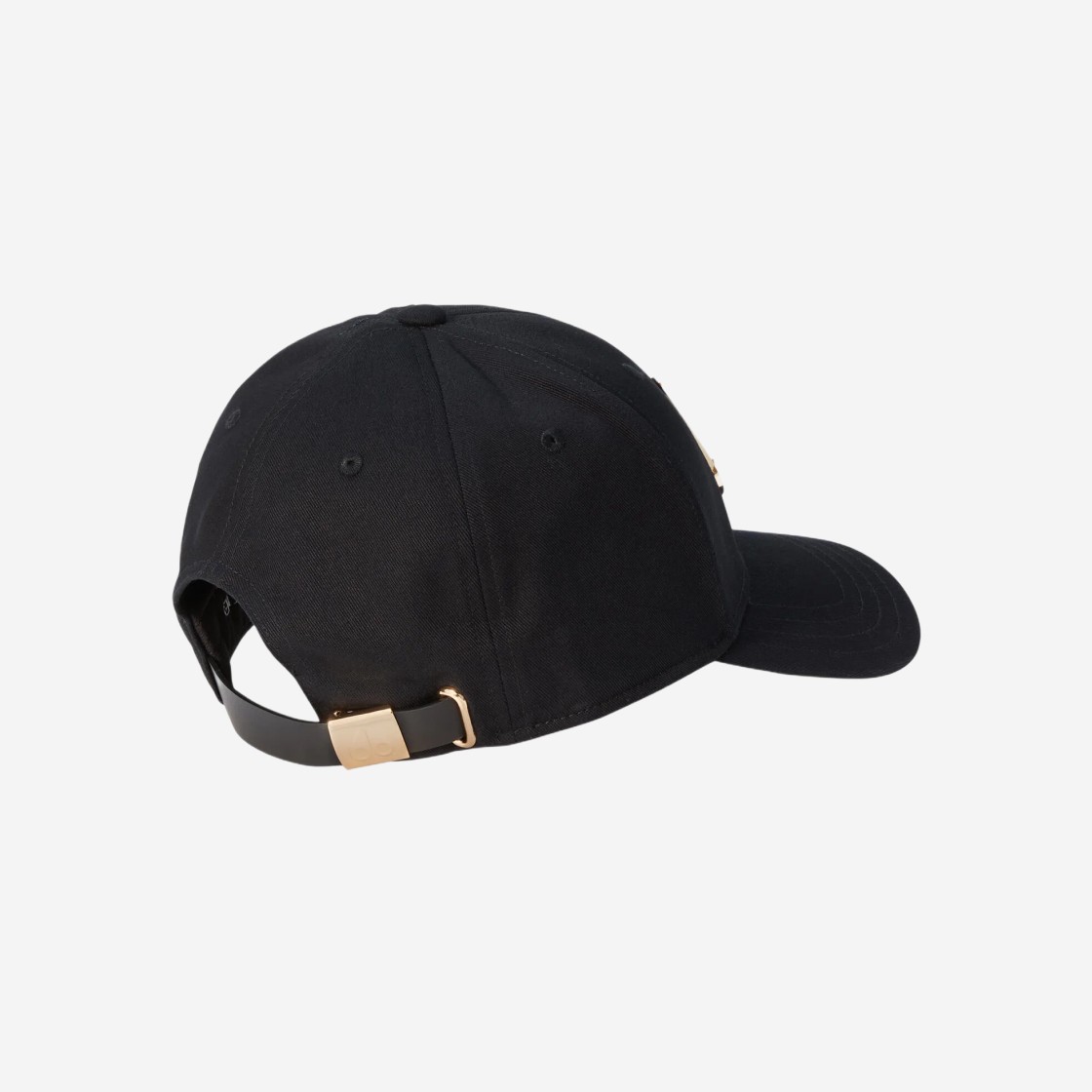 Moose Knuckles Gold Logo Icon Cap Black Gold 상세 이미지 2