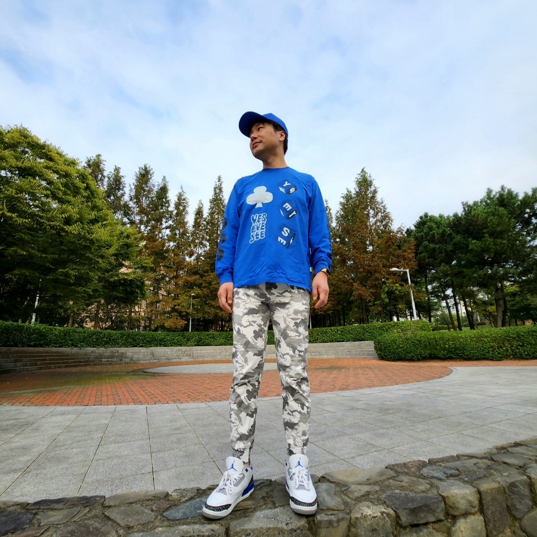 Jordan 3 Retro Racer Blue 착용 스타일