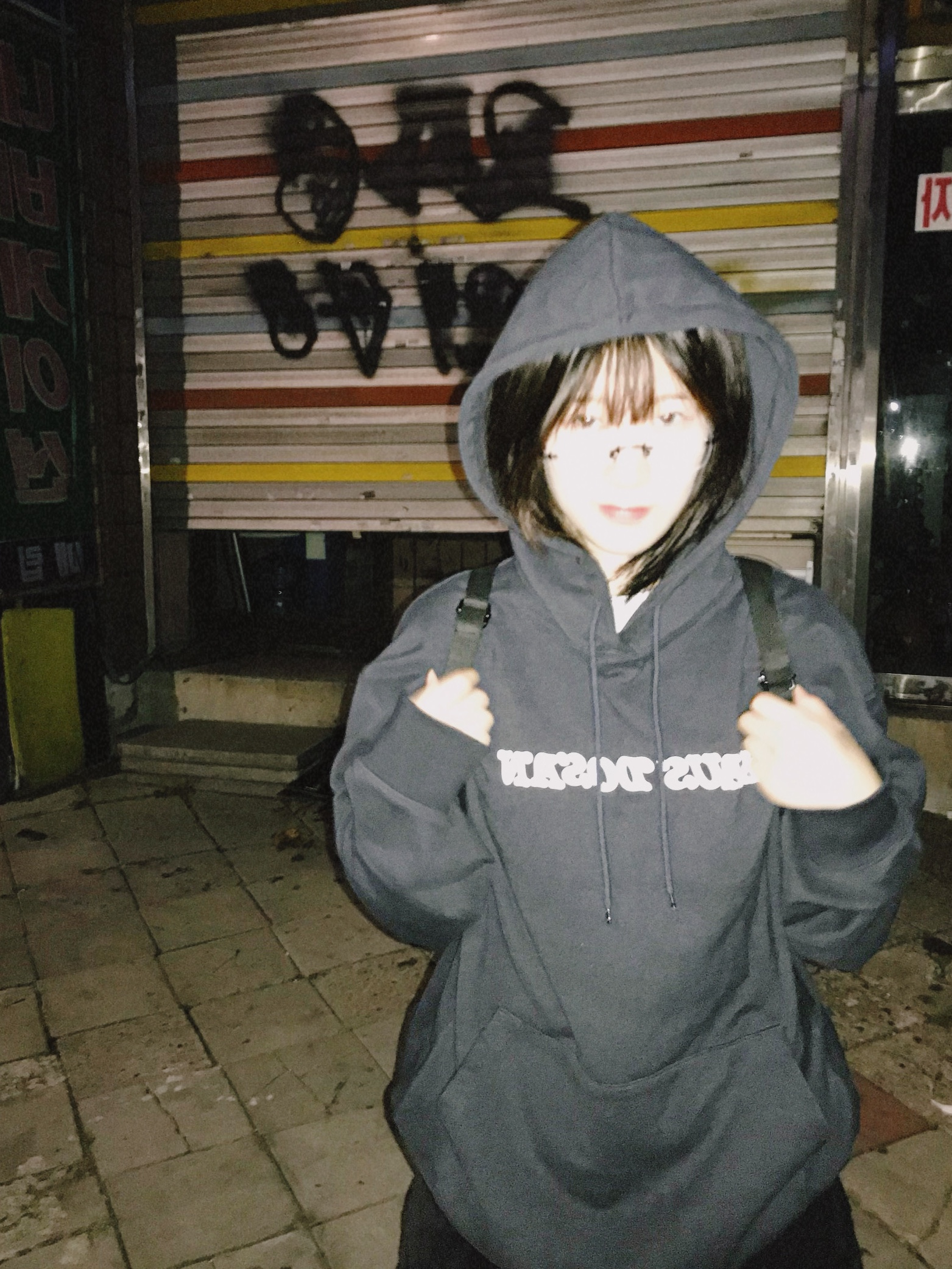 Verdy x Haus Dosan Hoodie Black, (W) Nike Air Force 1 '07 Low Triple Black 착용 스타일 - 2