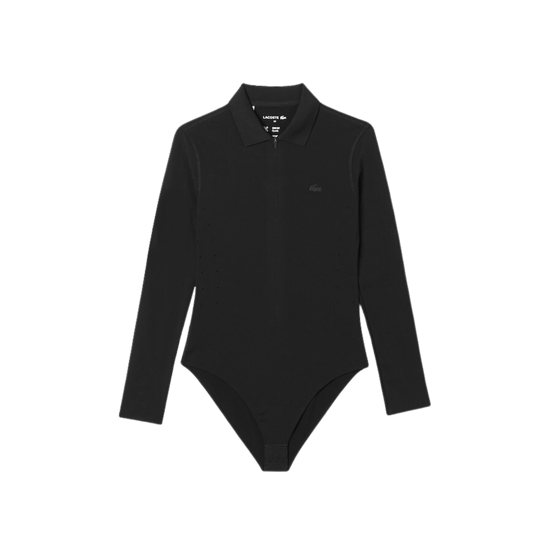 (W) Lacoste Polo Shirt Body Suit Black 상세 이미지 1