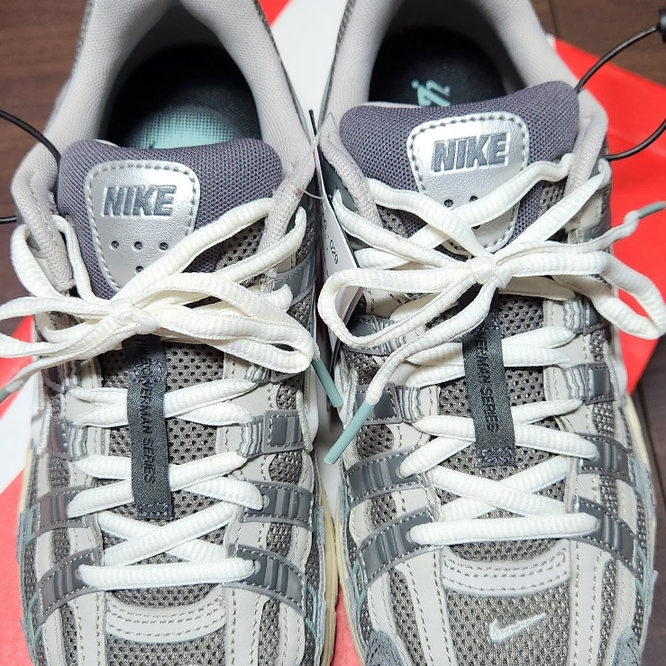 Nike P-6000 Flat Pewter Light Iron Ore 착용 스타일 - 2