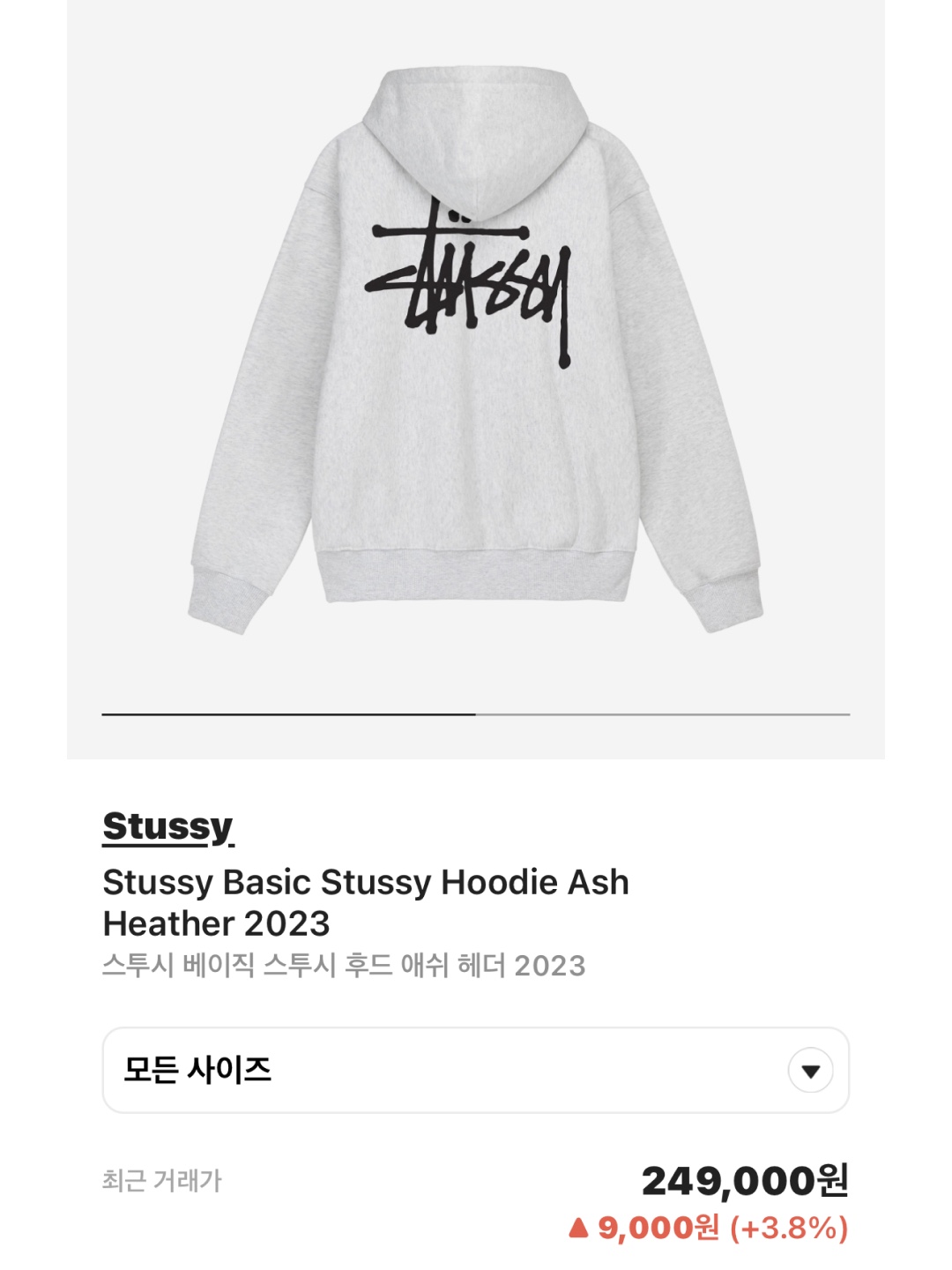 Nike NSW Authentics Varsity Jacket Black - Asia, Stussy Basic Stussy Hoodie Ash Heather 2023 착용 스타일 - 3