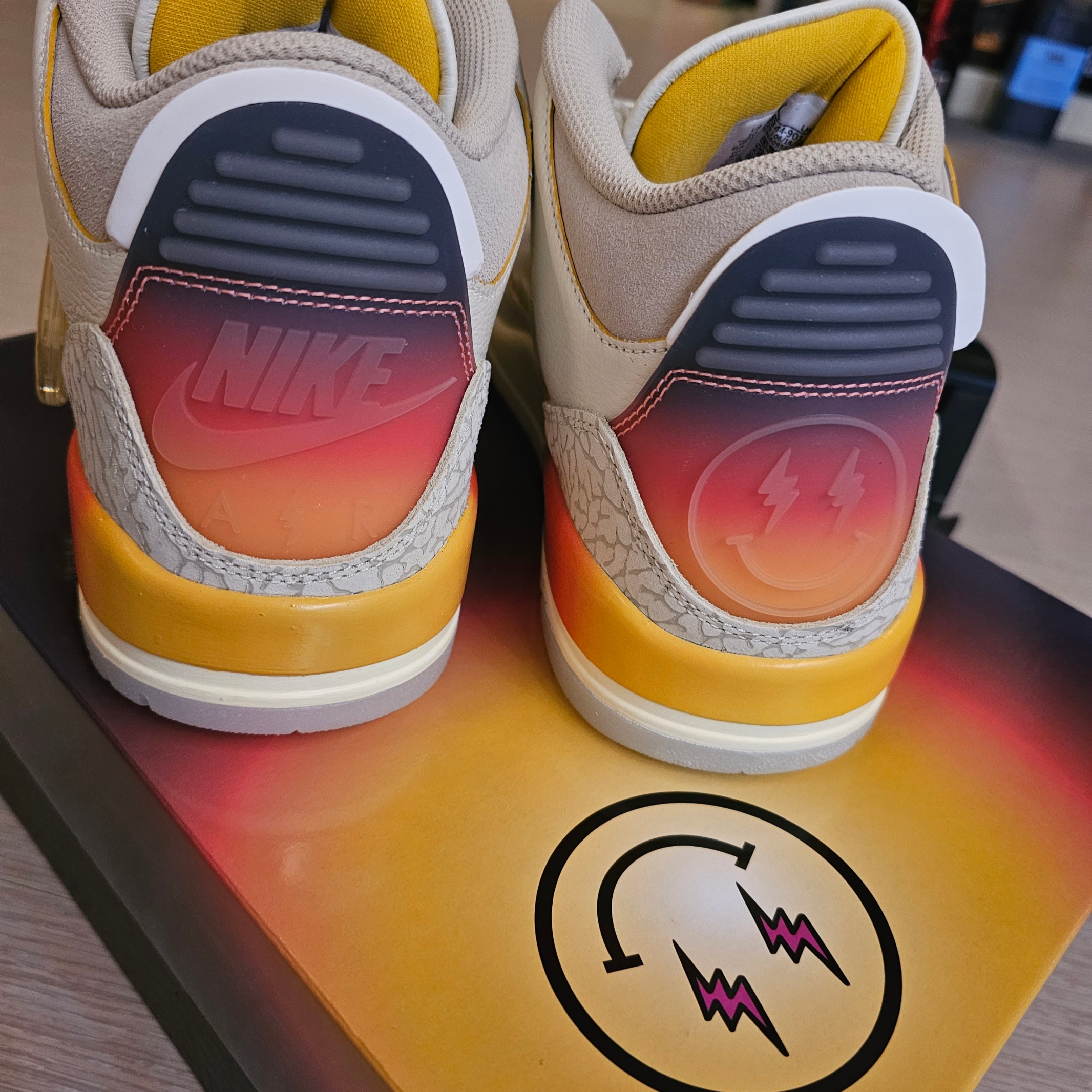 Jordan 3 x J Balvin Retro SP Sunset 착용 스타일 - 4