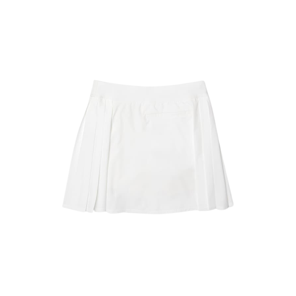 (W) Lacoste Side Pleats Skirt White 상세 이미지 2