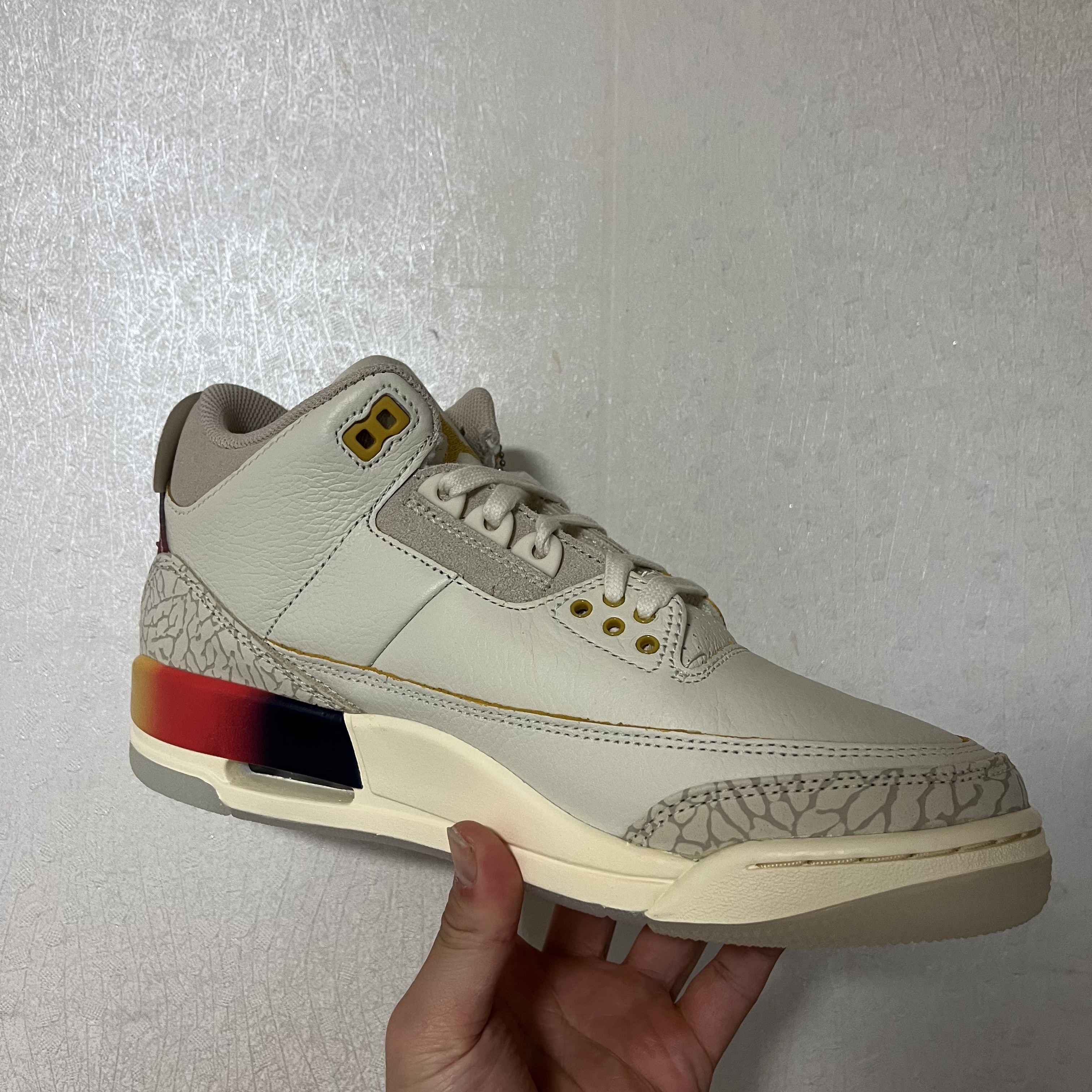 Jordan 3 x J Balvin Retro SP Sunset 착용 스타일