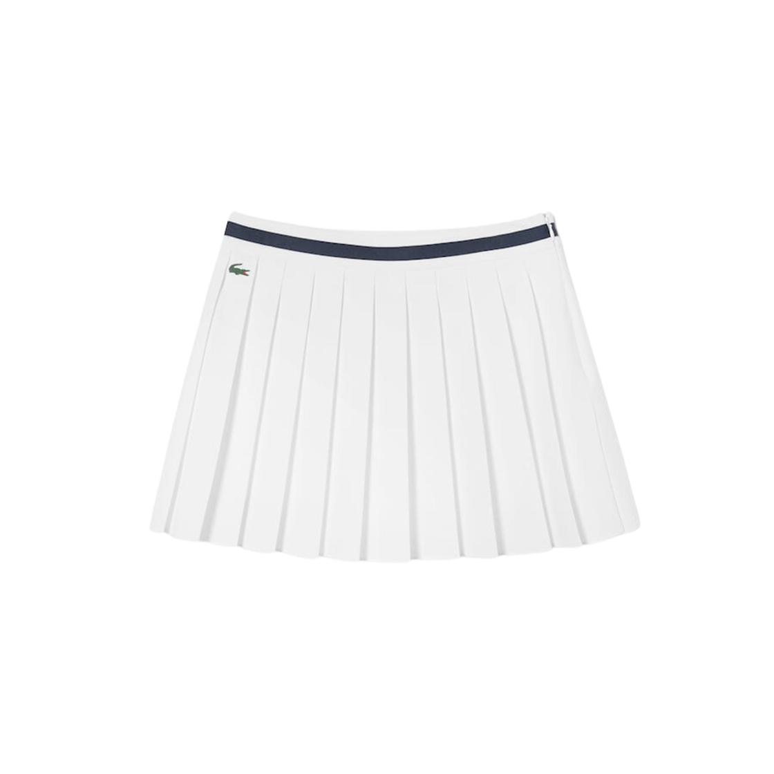 (W) Lacoste Tennis Basic Pleats Mini Skirt White 상세 이미지 1