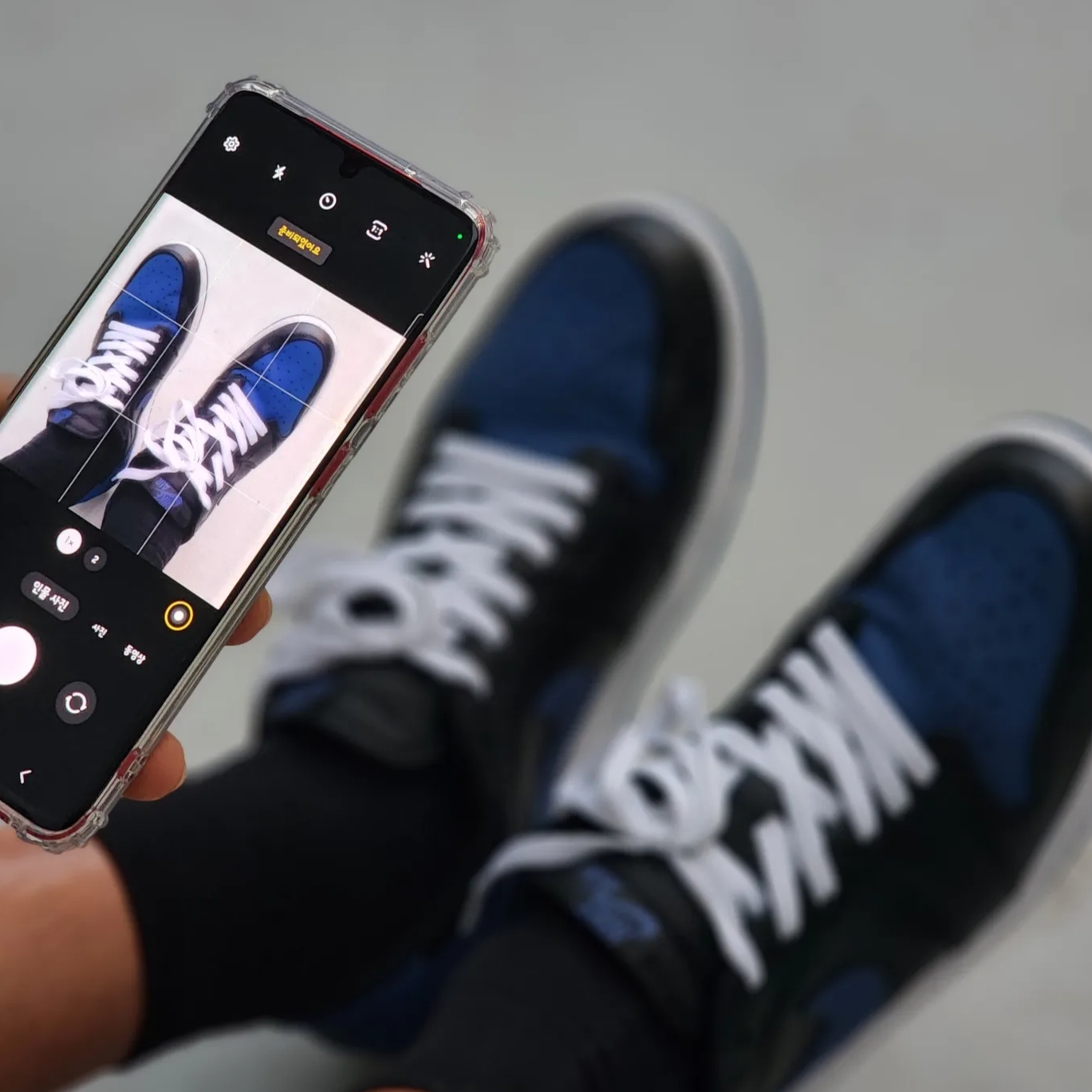 Jordan 1 Retro Low OG Mystic Navy, (W) Jordan 1 Retro Low OG Mystic Navy 착용 스타일 - 2