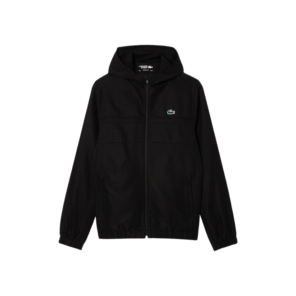 Lacoste Mesh Lining Hoodie Tennis Jacket Black 상세 이미지 1