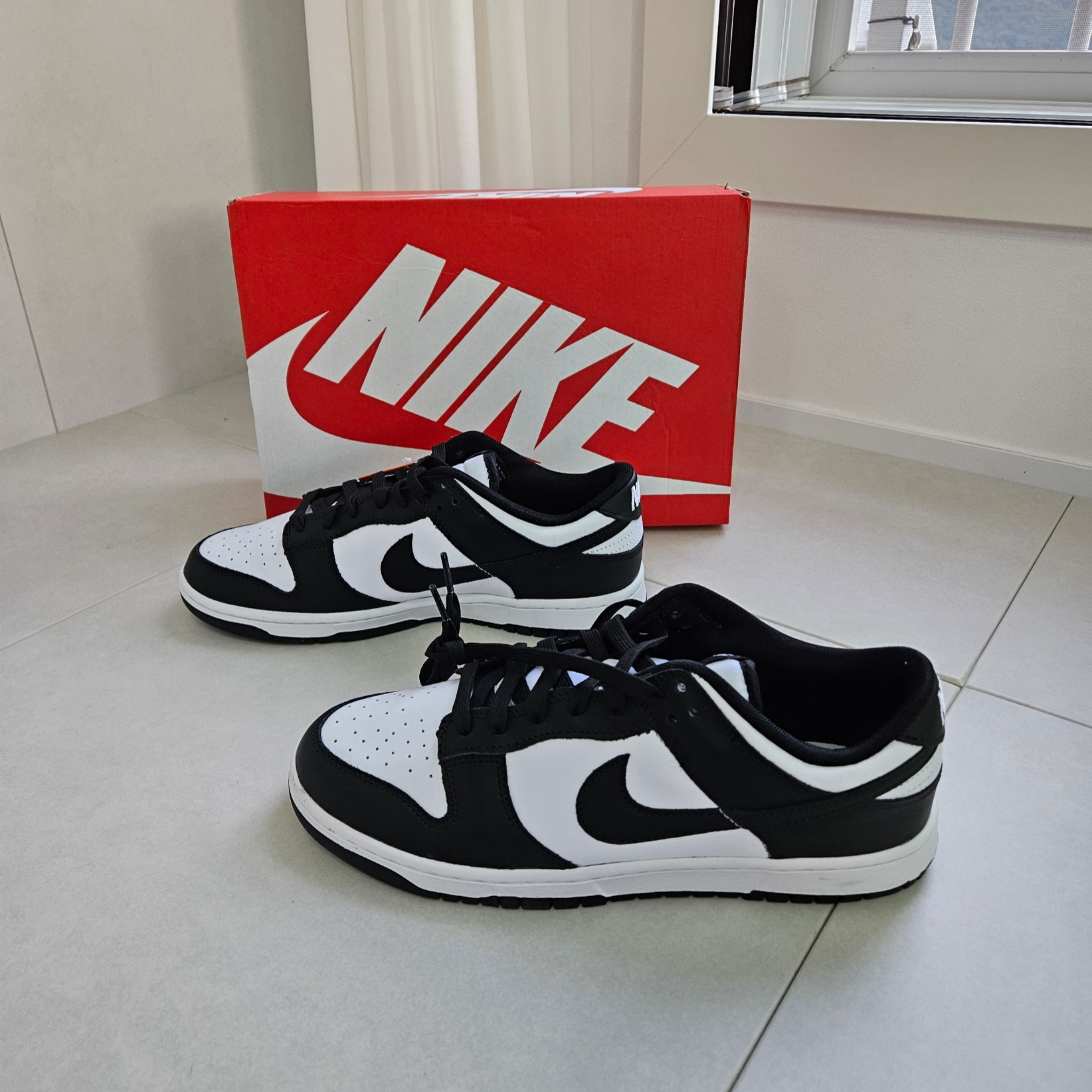 Nike Dunk Low Retro Black 착용 스타일