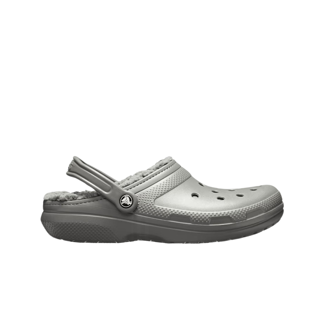 크록스 클래식 라인드 클로그 슬레이트 그레이 스모크