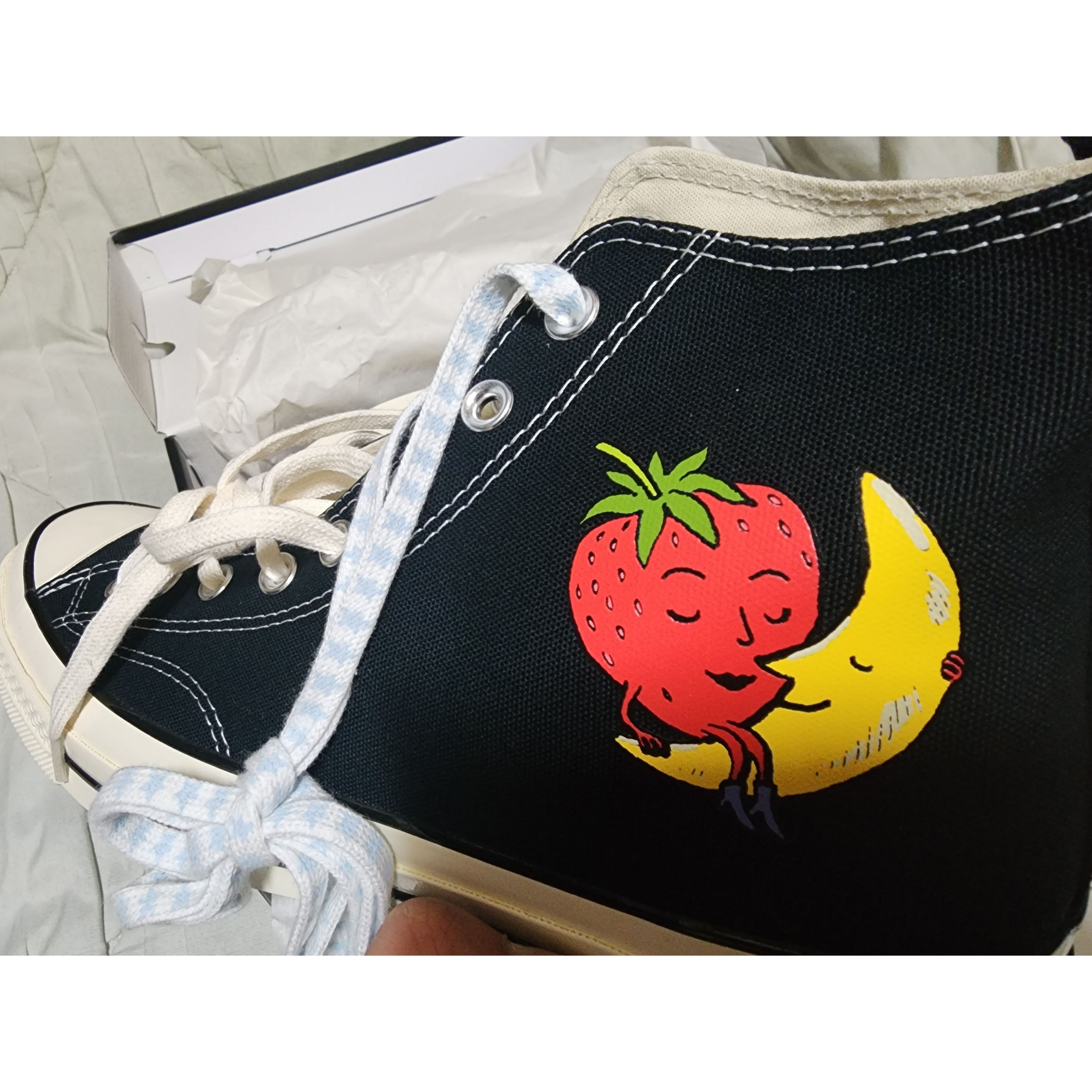 Converse x Sky High Farm Workwear Chuck 70 High Black 착용 스타일 - 2