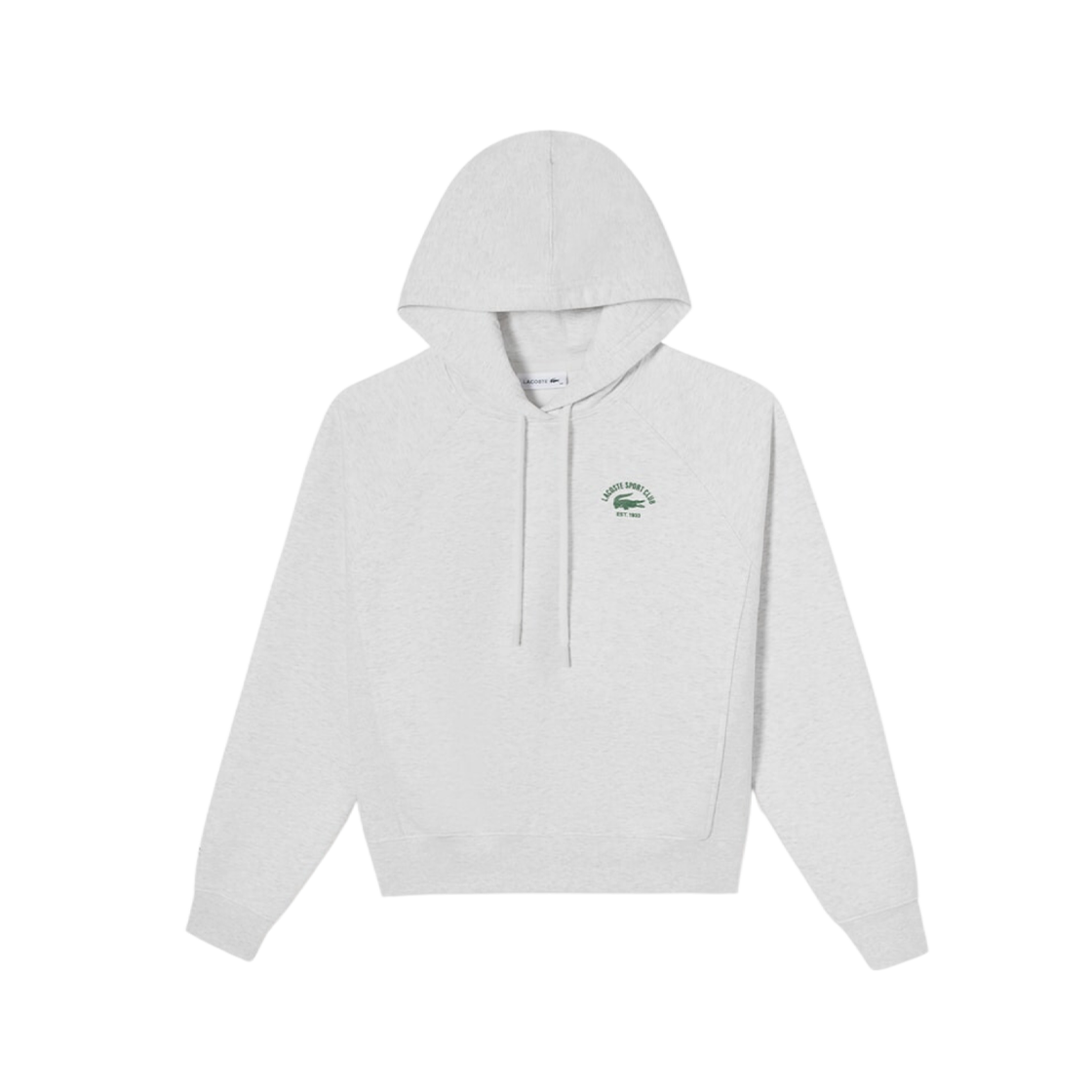 (W) Lacoste Tennis Hoodie Sweatshirt Grey Chine 상세 이미지 1