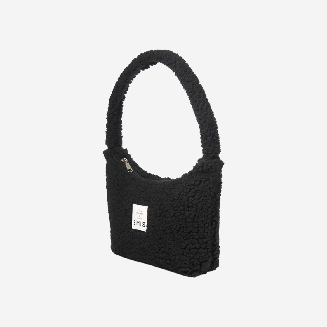 Emis Boucle Hobo Bag Black 상세 이미지 2