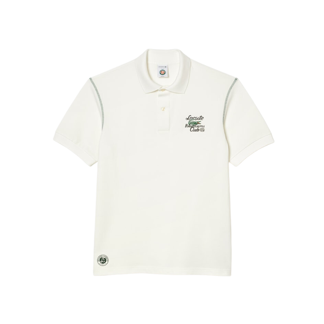 Lacoste Roland Garros Special Polo White 상세 이미지 1