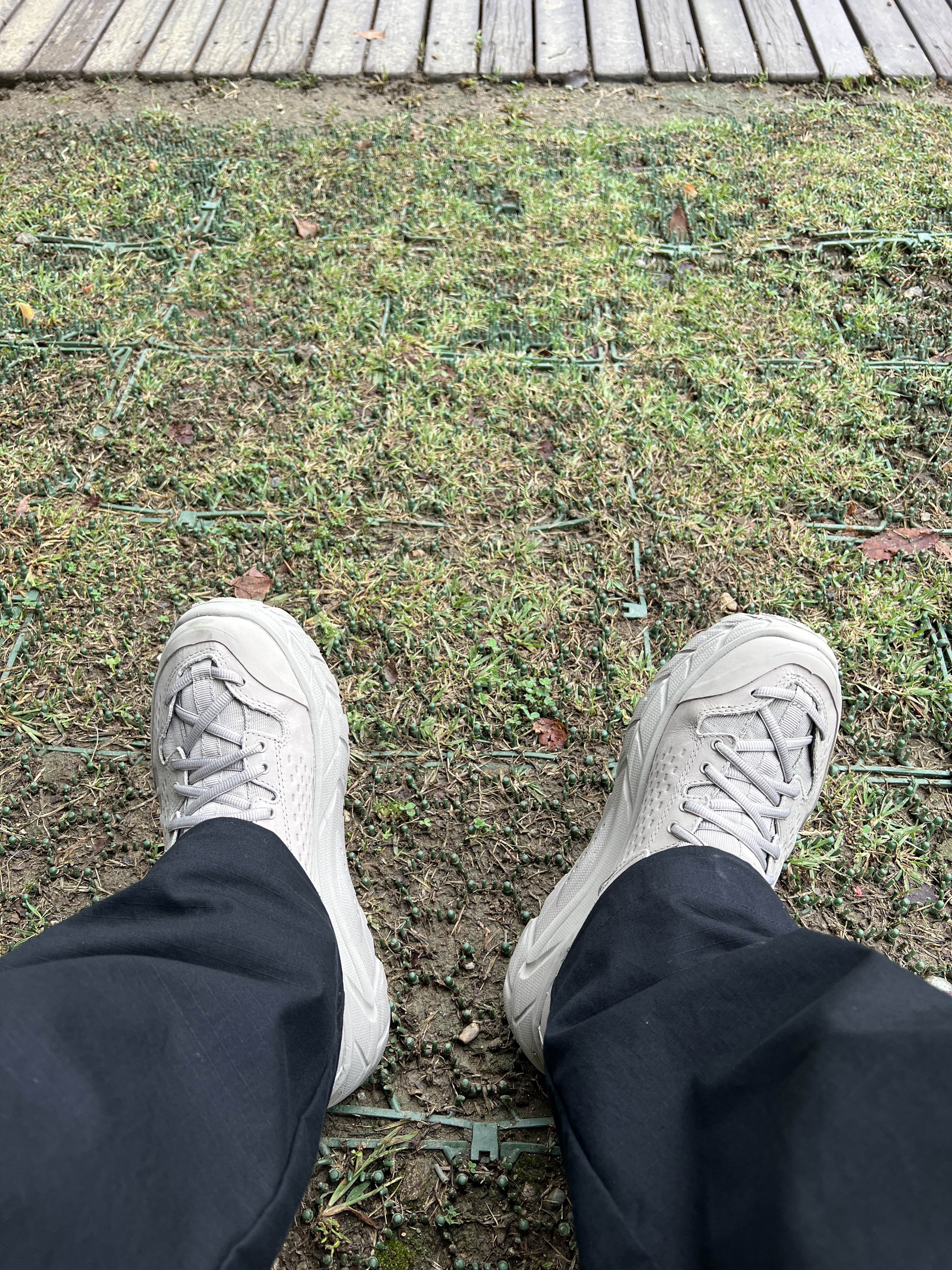 Hoka Tor Ultra Hi 2 Wp Simply Taupe 착용 스타일