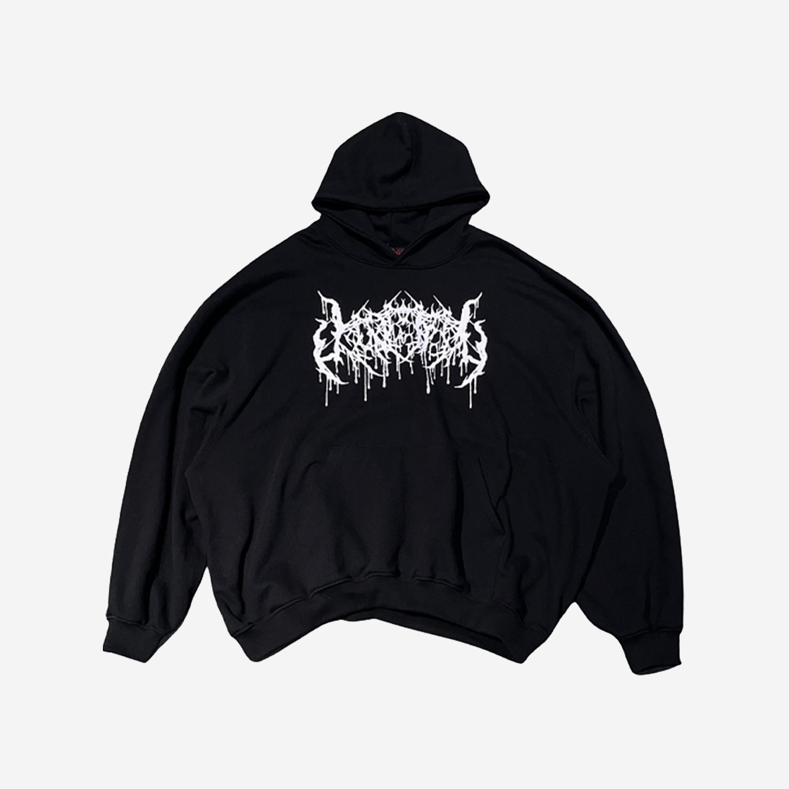 OURPAS2023AW-91 Ourpas 075 Glitter Logo Hoodie