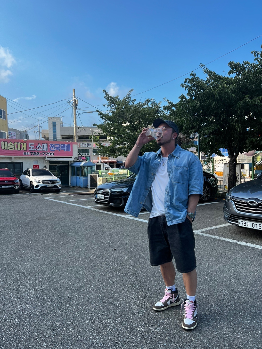 Supreme Coated Cordura Camp Cap Teal - 22SS, Jordan 1 x Travis Scott Retro High OG SP Mocha 착용 스타일
