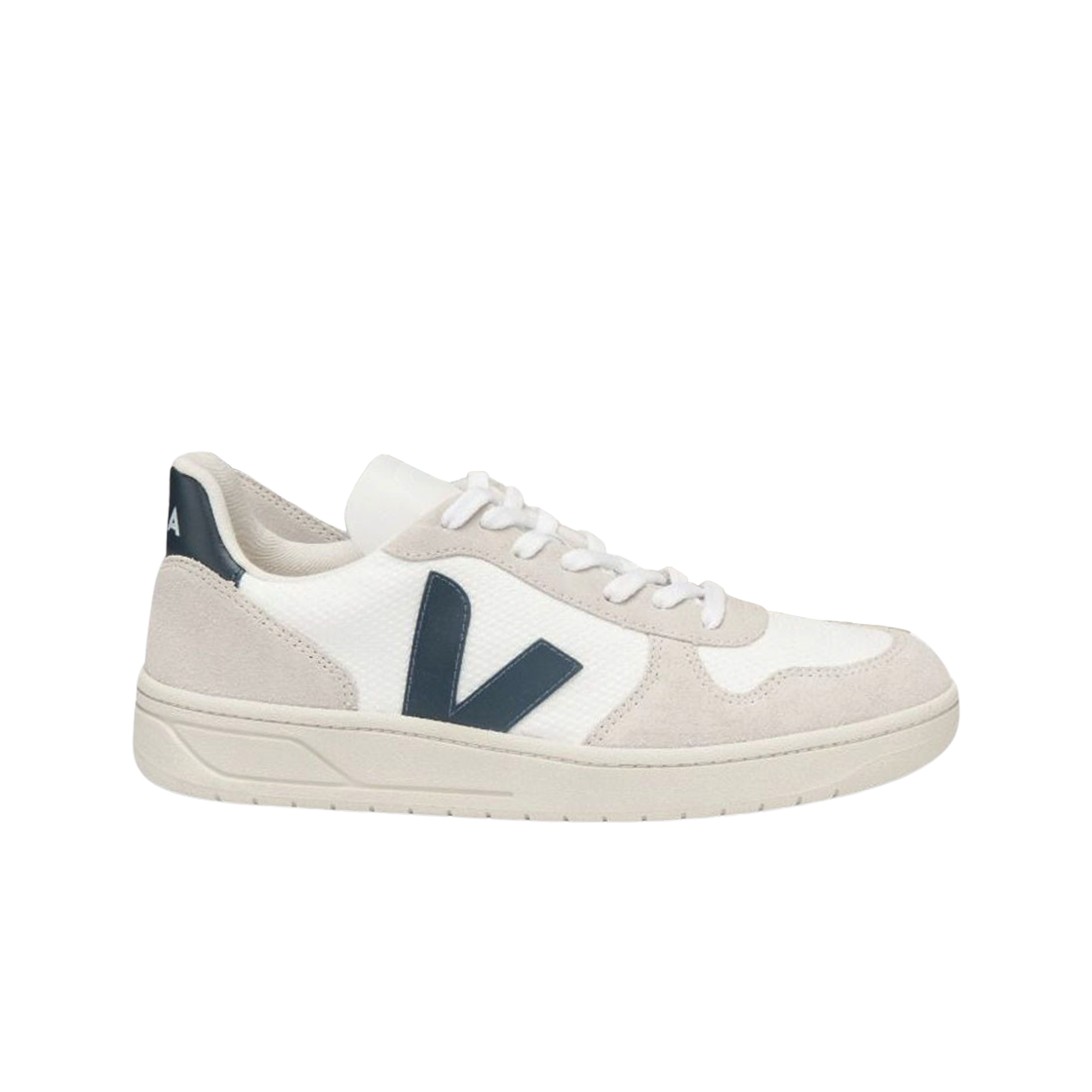 베자 V-10 B-메쉬 화이트 나우티코(Veja V-10 B-Mesh White Nautico)