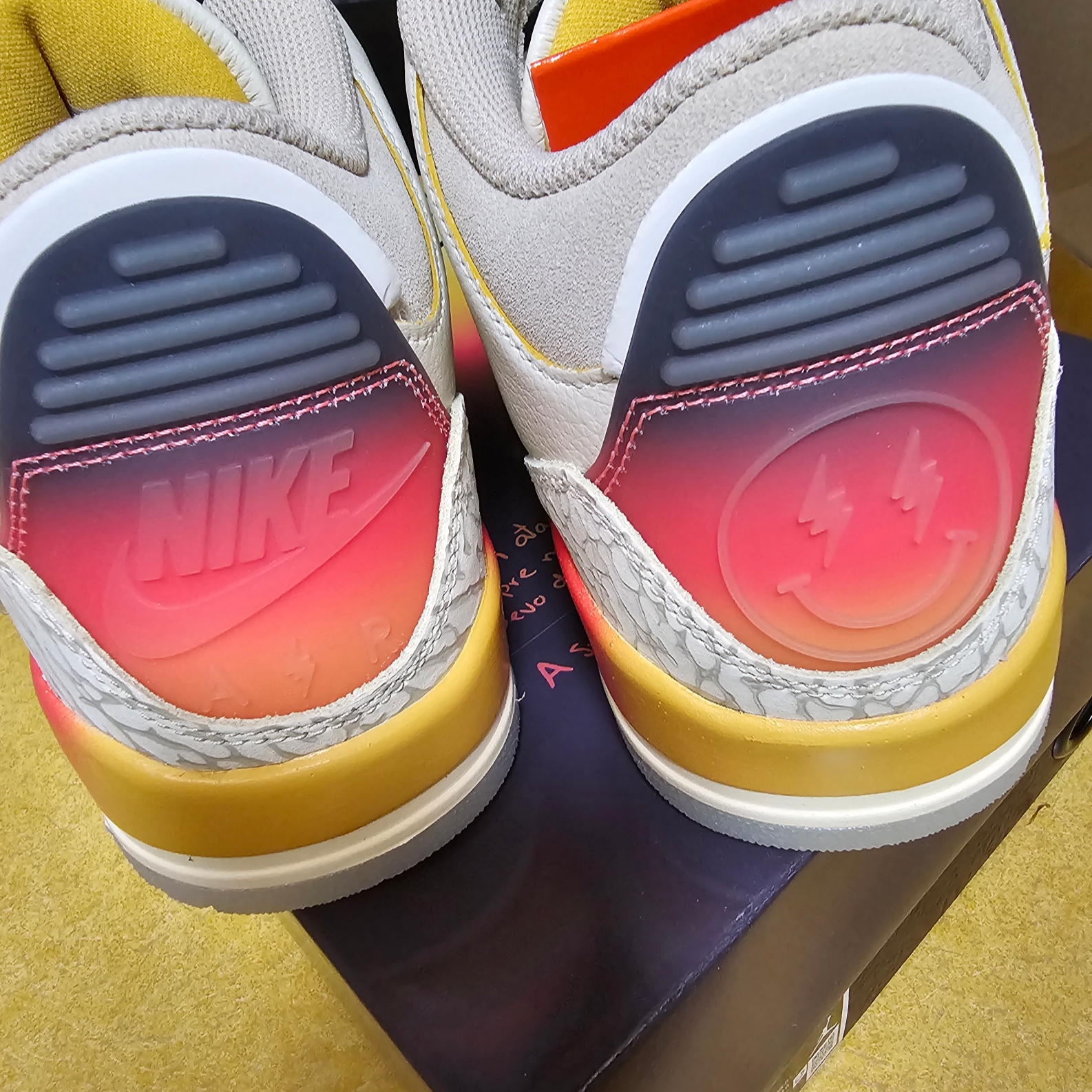 Jordan 3 x J Balvin Retro SP Sunset 착용 스타일 - 4