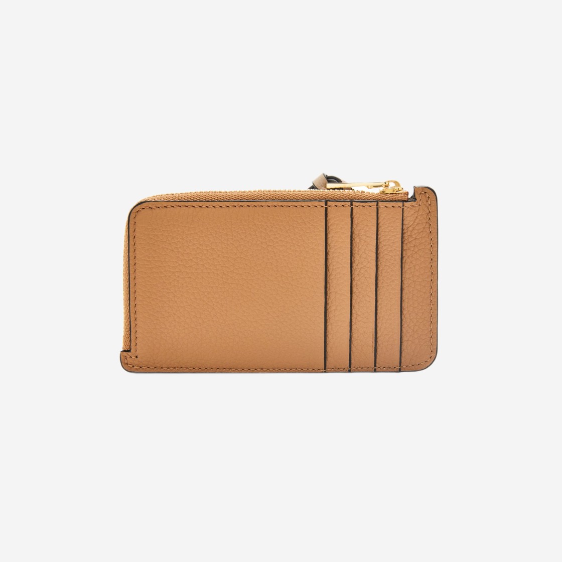 Loewe Coin Card Holder in Soft Grained Calfskin Toffee Tan 상세 이미지 2