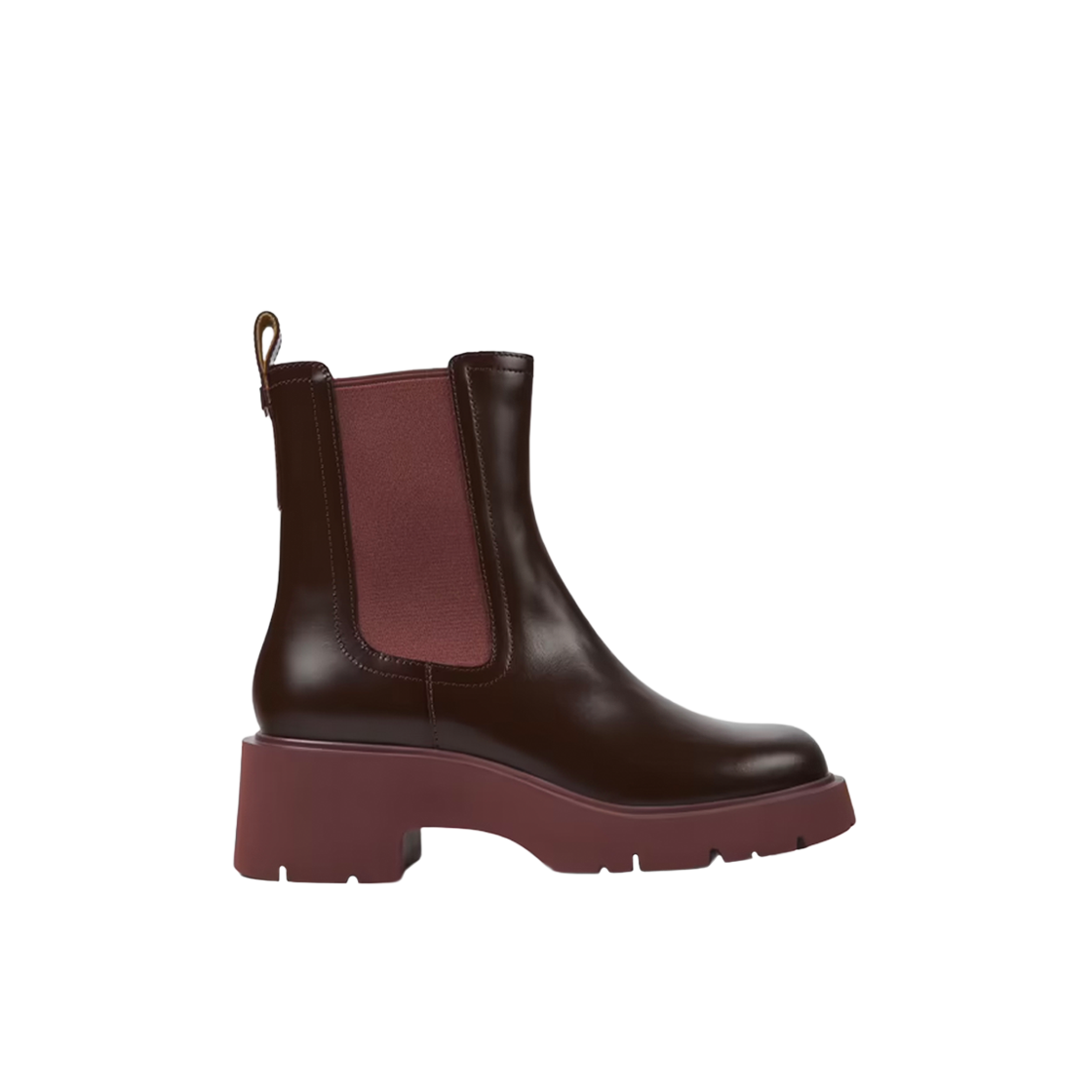 K400575-007 (W) Camper Milah Boots Burgundy
