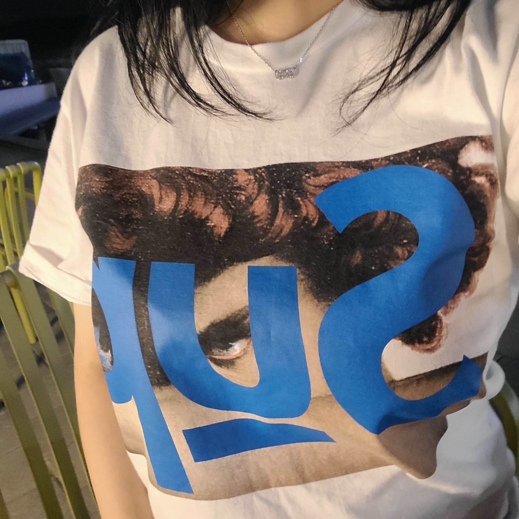 Supreme x Undercover Face T-Shirt White - 23SS 착용 스타일