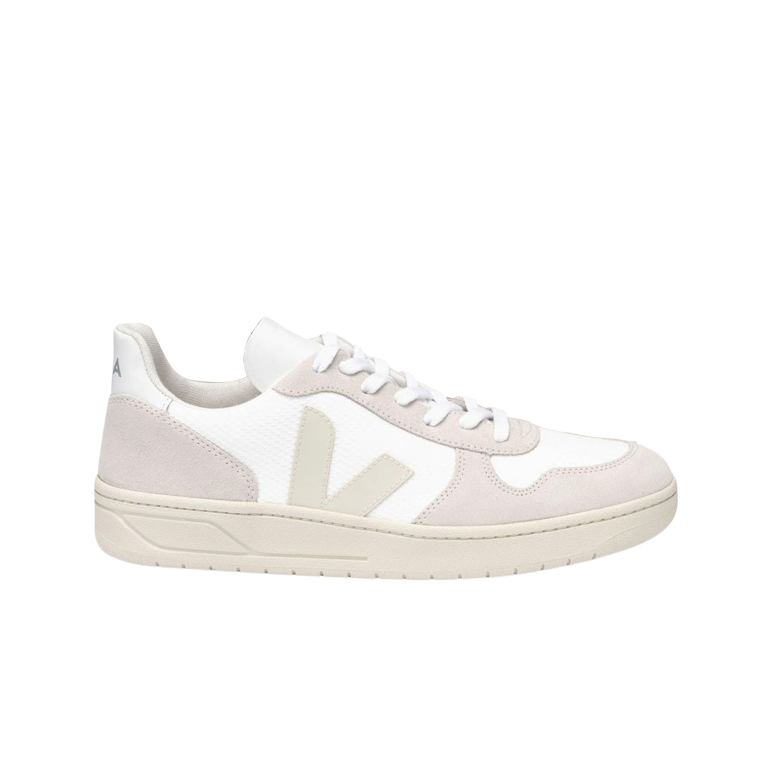 VX0102499 Veja V-10 B-Mesh White Natural Pierre
