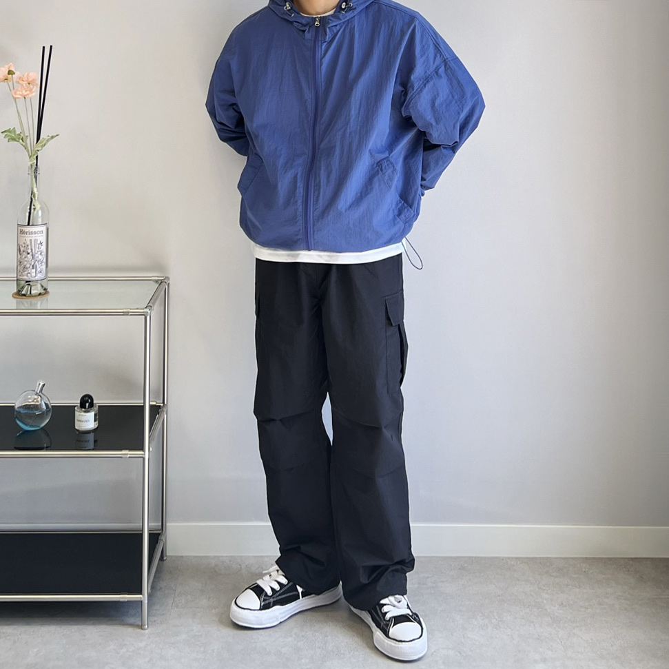 Maison Mihara Yasuhiro Peterson OG Sole Canvas Low Sneakers Black 착용 스타일
