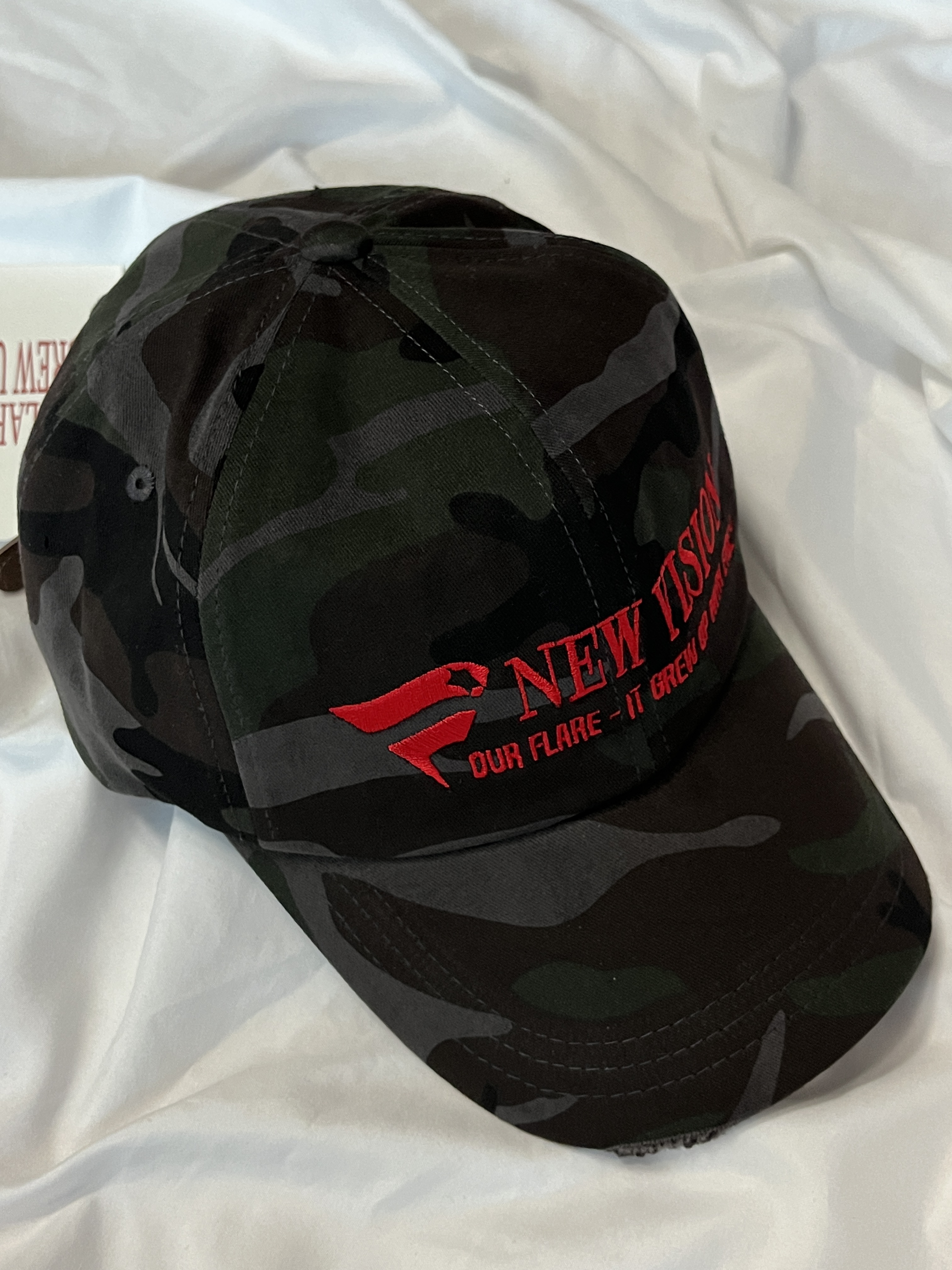 ETCE New Vision Camo Cap Night Jungle 착용 스타일 - 1