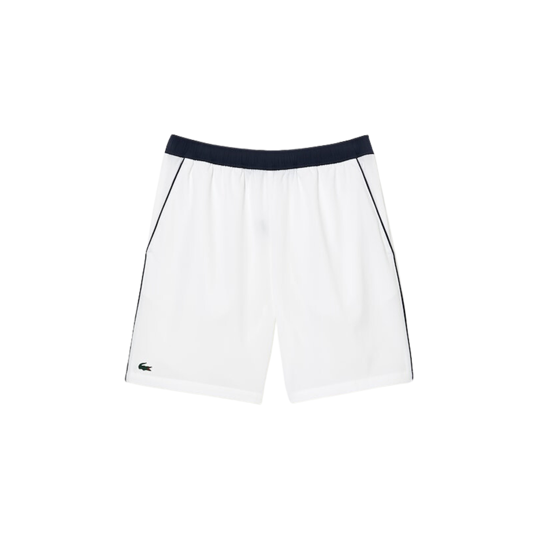 Lacoste Color Banded Tennis Shorts White Navy Blue 상세 이미지 1