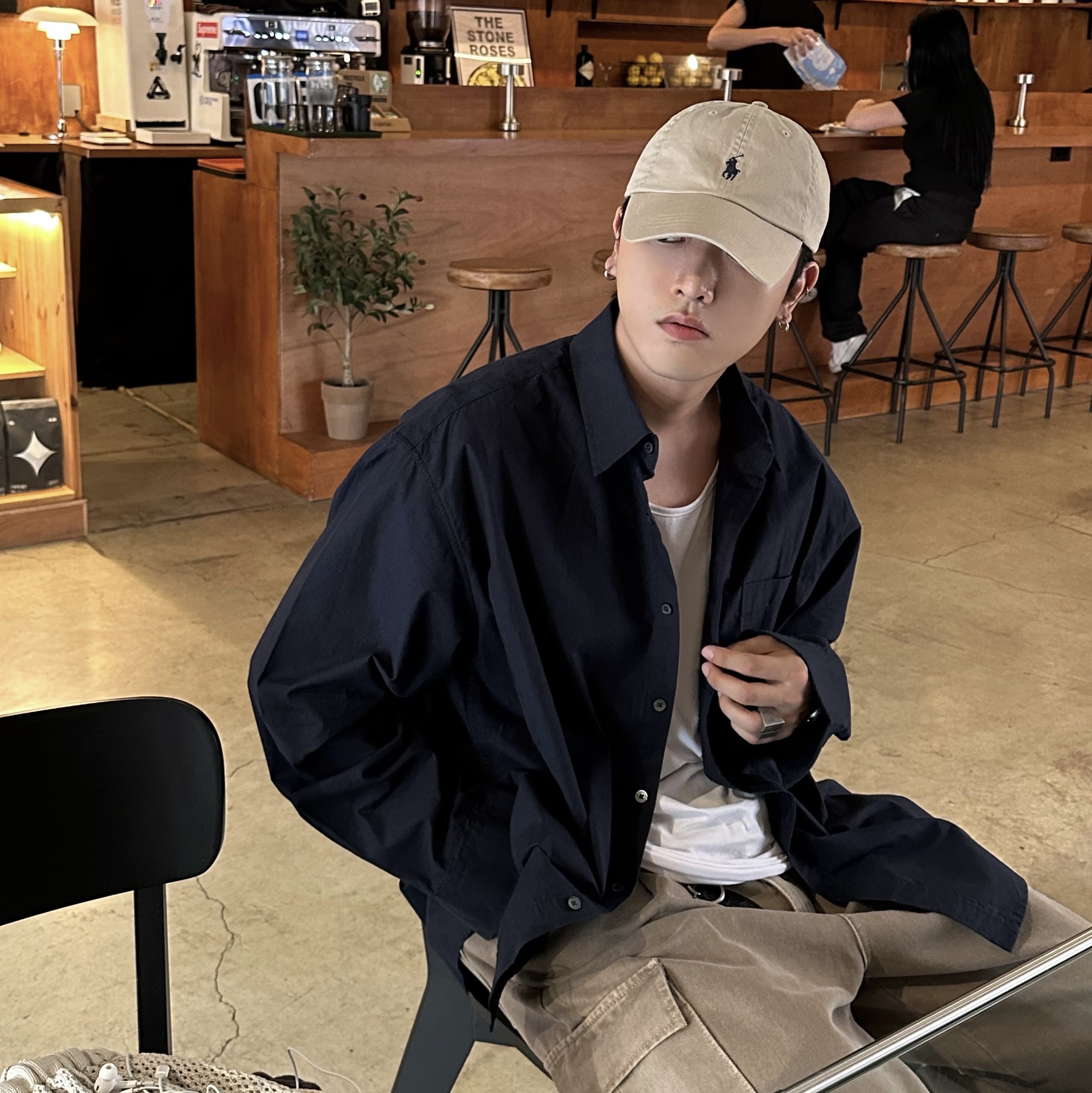 Adidas x BAPE Campus 80s Brown 착용 스타일 - 3