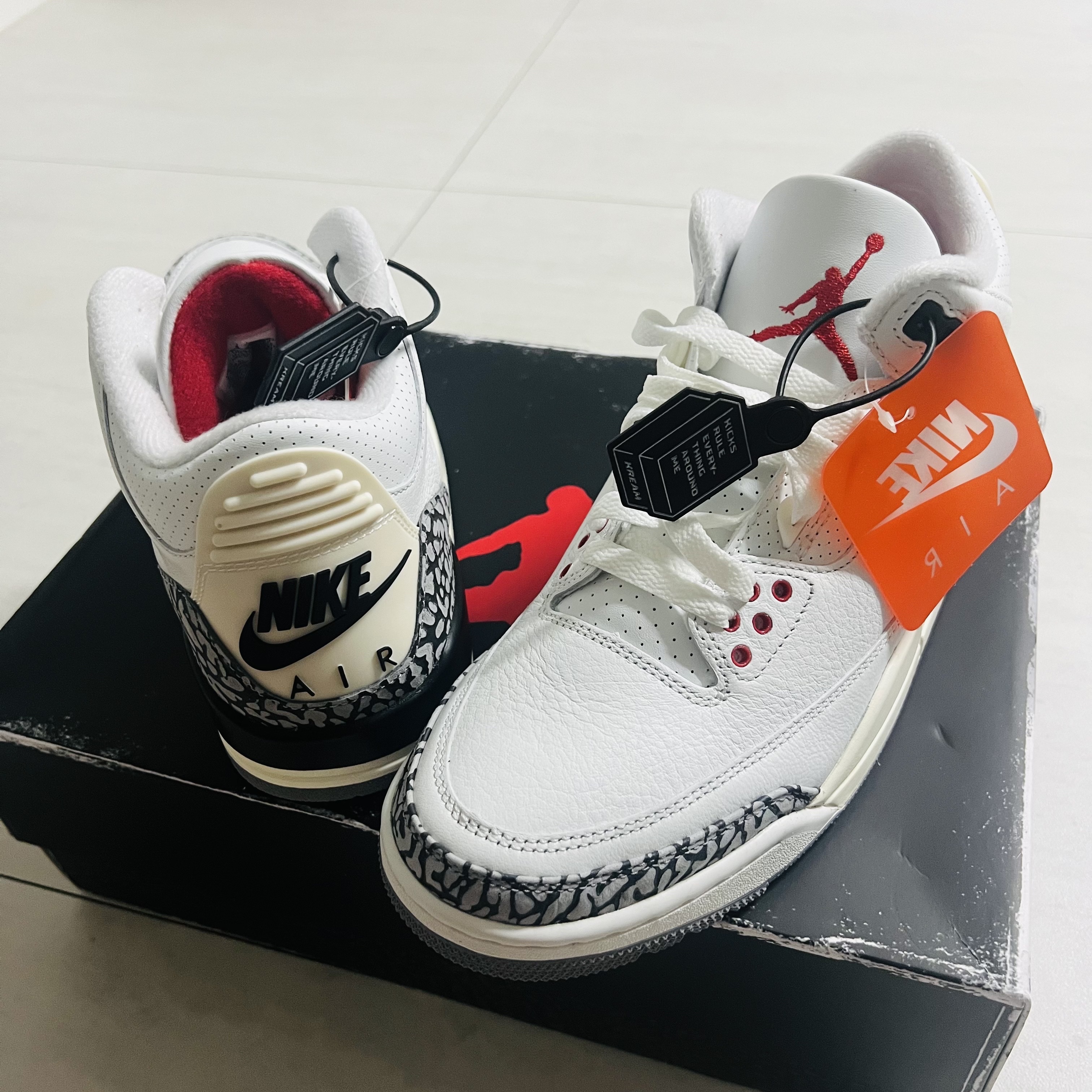 Jordan 3 Retro White Cement Reimagined 착용 스타일