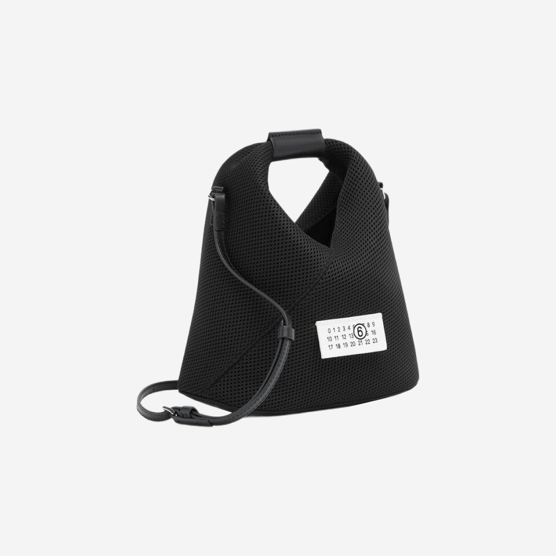 MM6 Maison Margiela Mesh Classic Crossbody Japanese Bag Black 상세 이미지 2