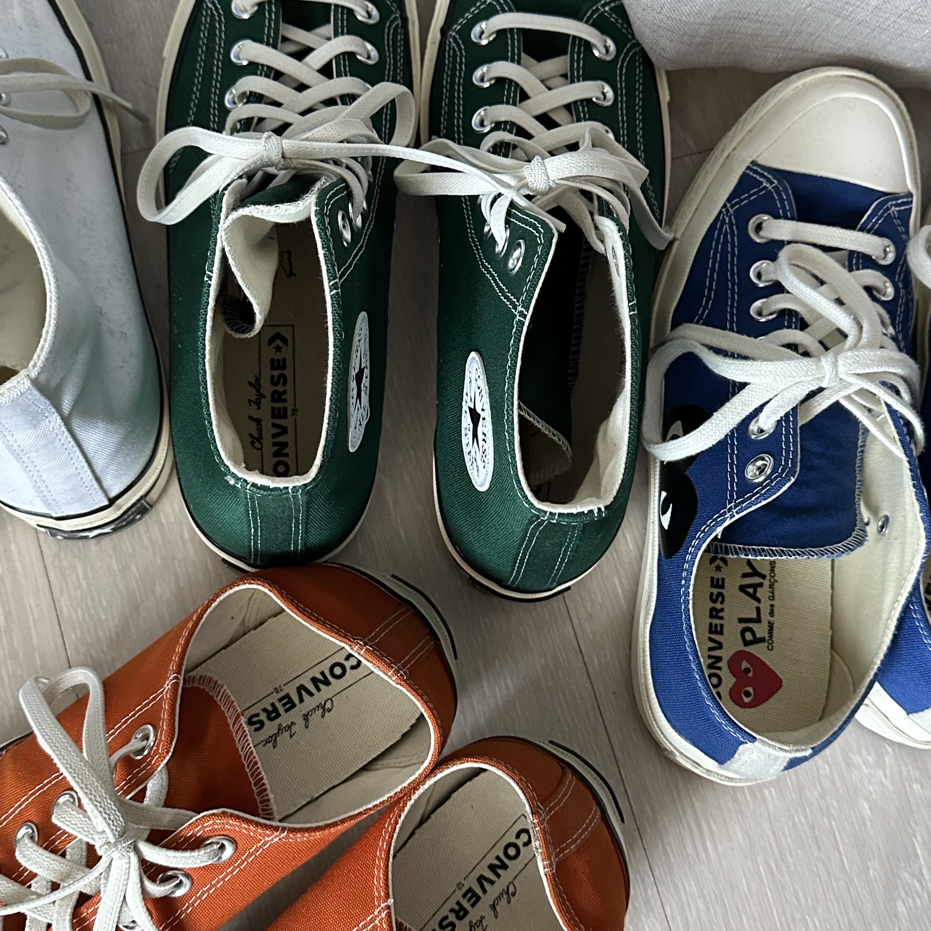 Converse Chuck 70 High Midnight Clover, Converse Chuck 70 Ox Seasonal Canvas Fire Pit 착용 스타일