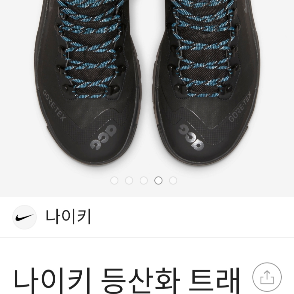 Nike ACG Air Zoom Gaiadome Gore-Tex Black 착용 스타일