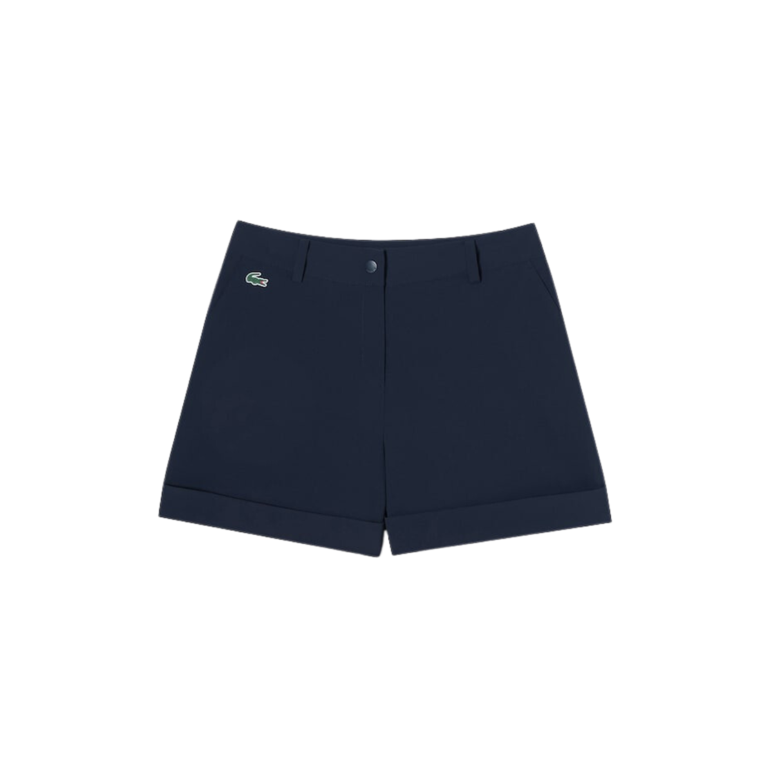 (W) Lacoste Golf Stretch Bermuda Shorts Navy Blue 상세 이미지 1