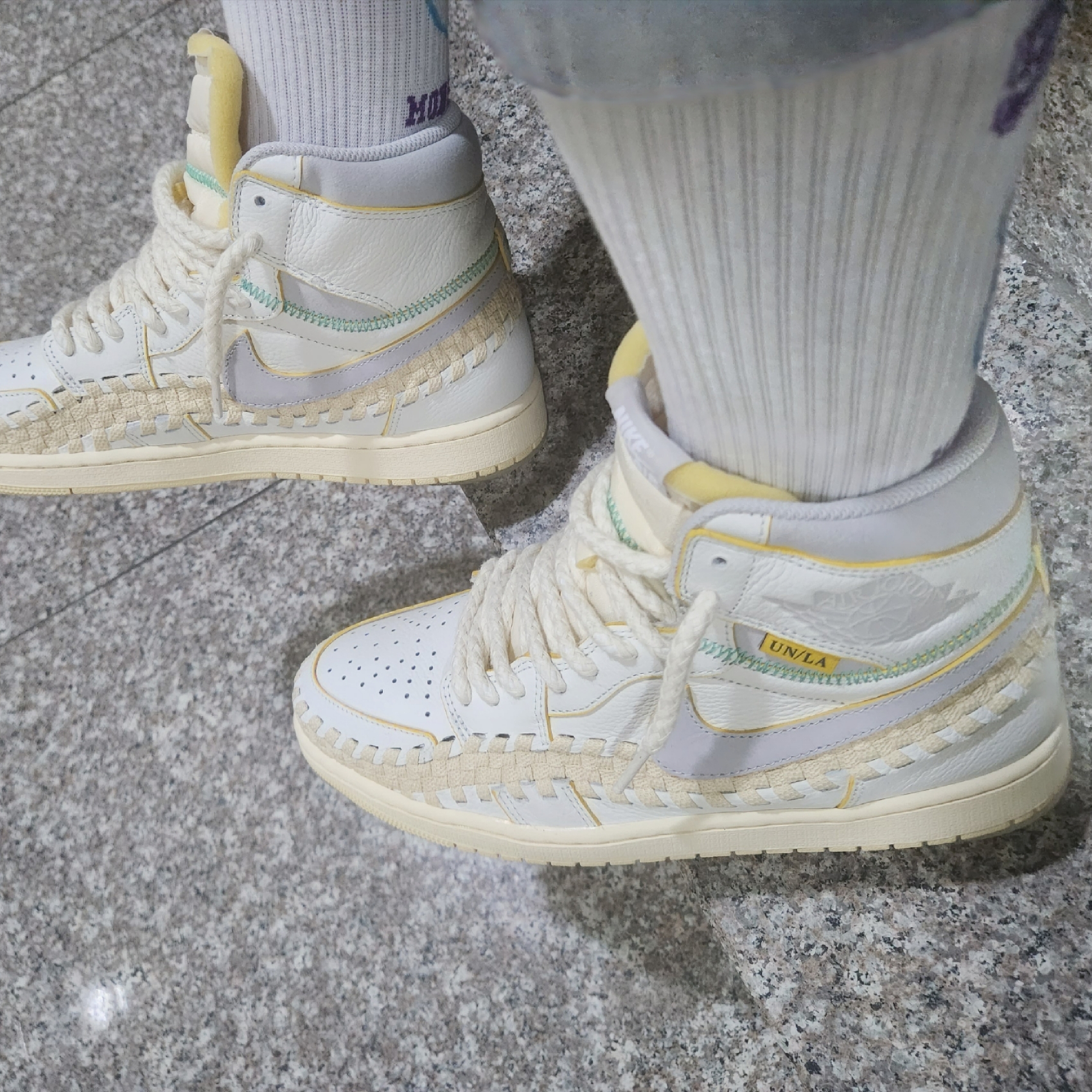Jordan 1 x Bephies Beauty Supply x Union Retro High OG SP Summer '96 착용 스타일 - 4