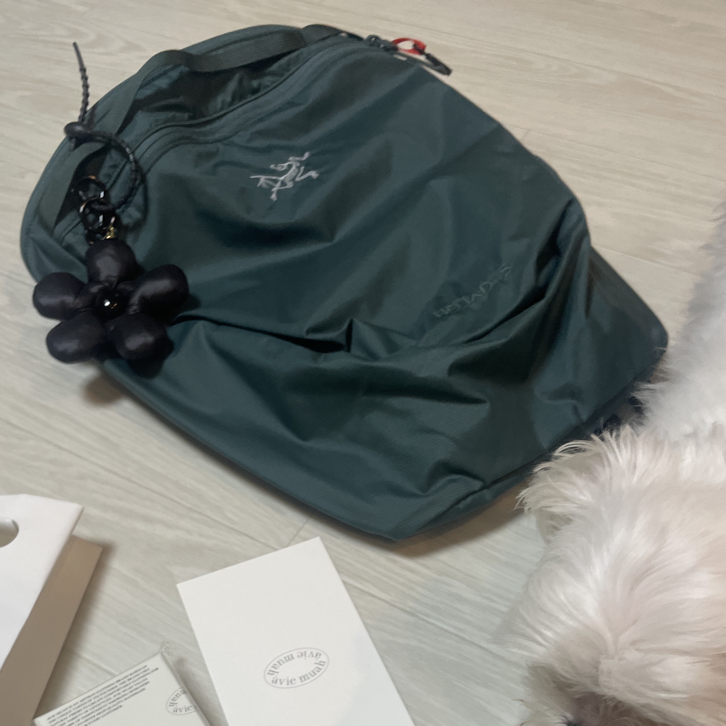 Arc'teryx Heliad 15 Backpack Boxcar 착용 스타일