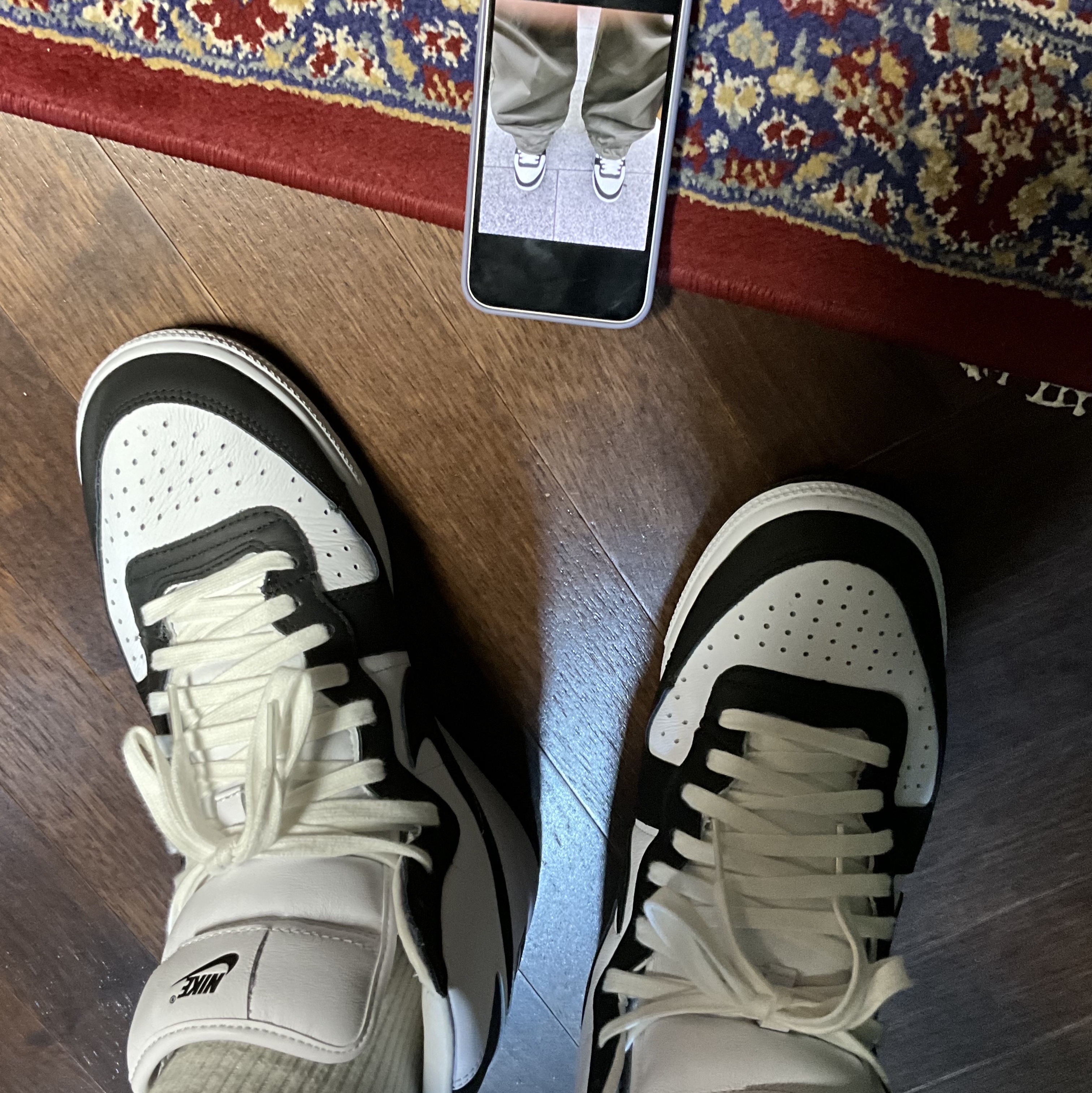 Nike x Comme des Garcons Homme Plus Terminator High Black 착용 스타일