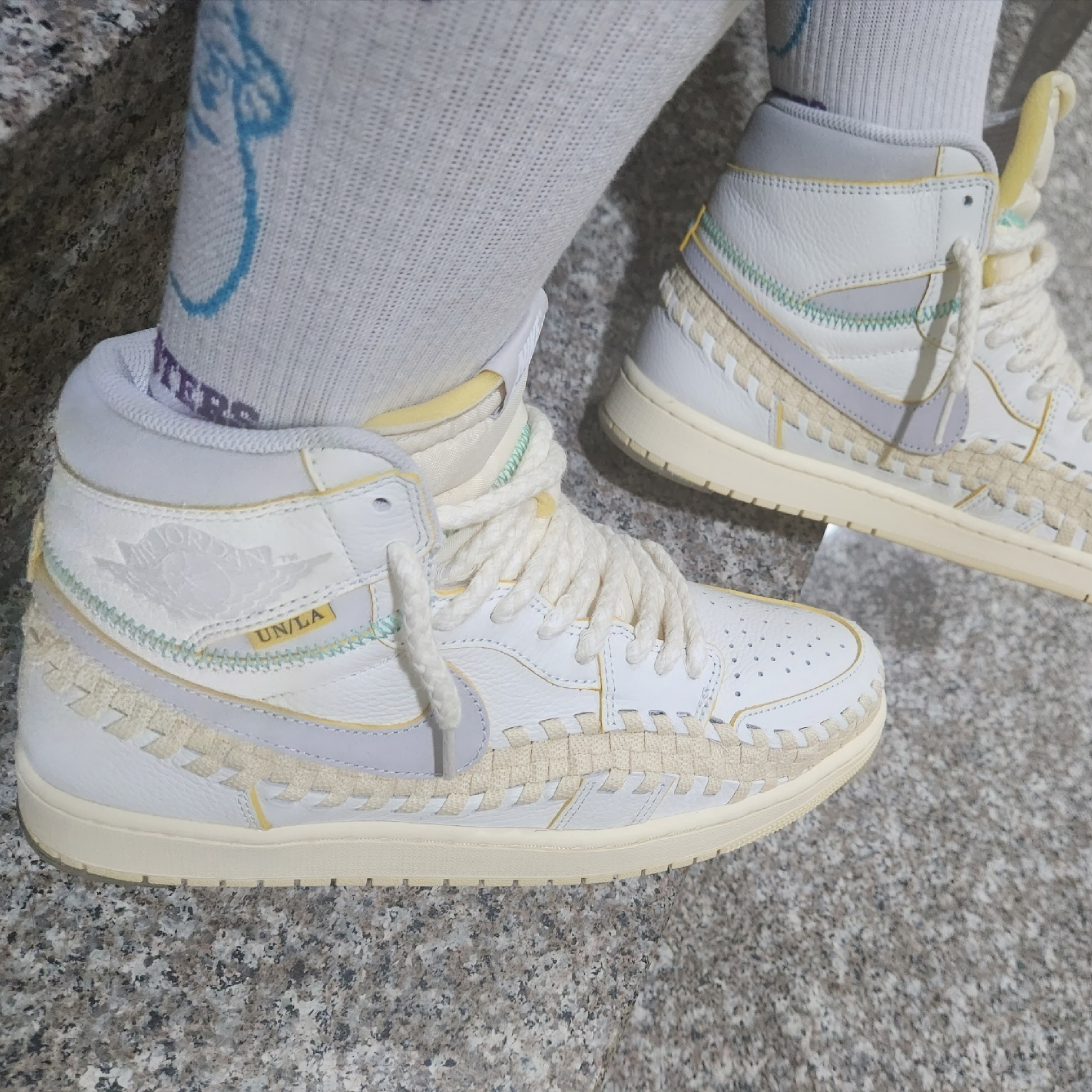 Jordan 1 x Bephies Beauty Supply x Union Retro High OG SP Summer '96 착용 스타일 - 3