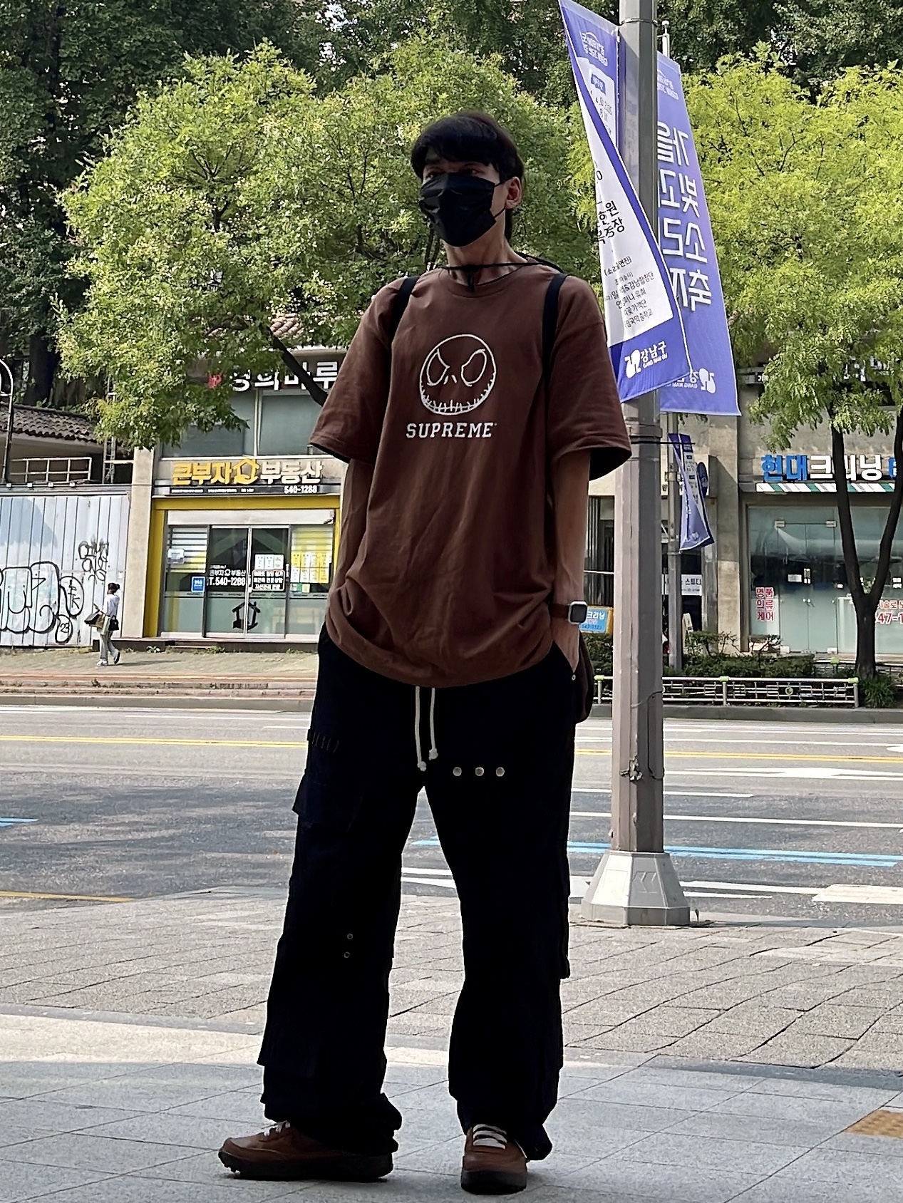 Nike x Tom Sachs General Purpose Shoe Brown, Apple Watch SE 40mm GPS Silver Aluminum Case with Sport Band Abyss Blue (Korean Ver.) 착용 스타일 - 1