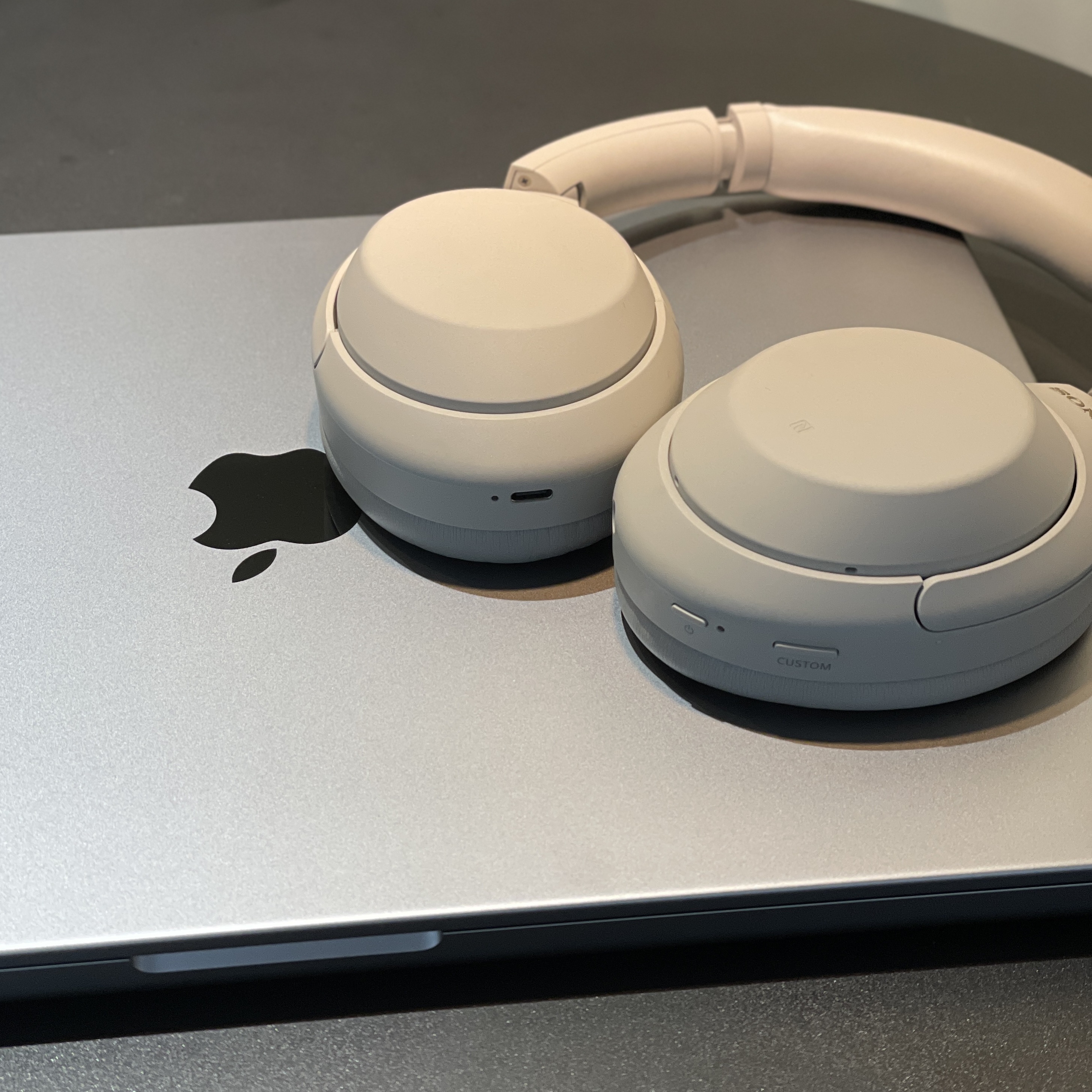 Sony WH-1000XM4 Platinum Silver (Korean Ver.) 착용 스타일