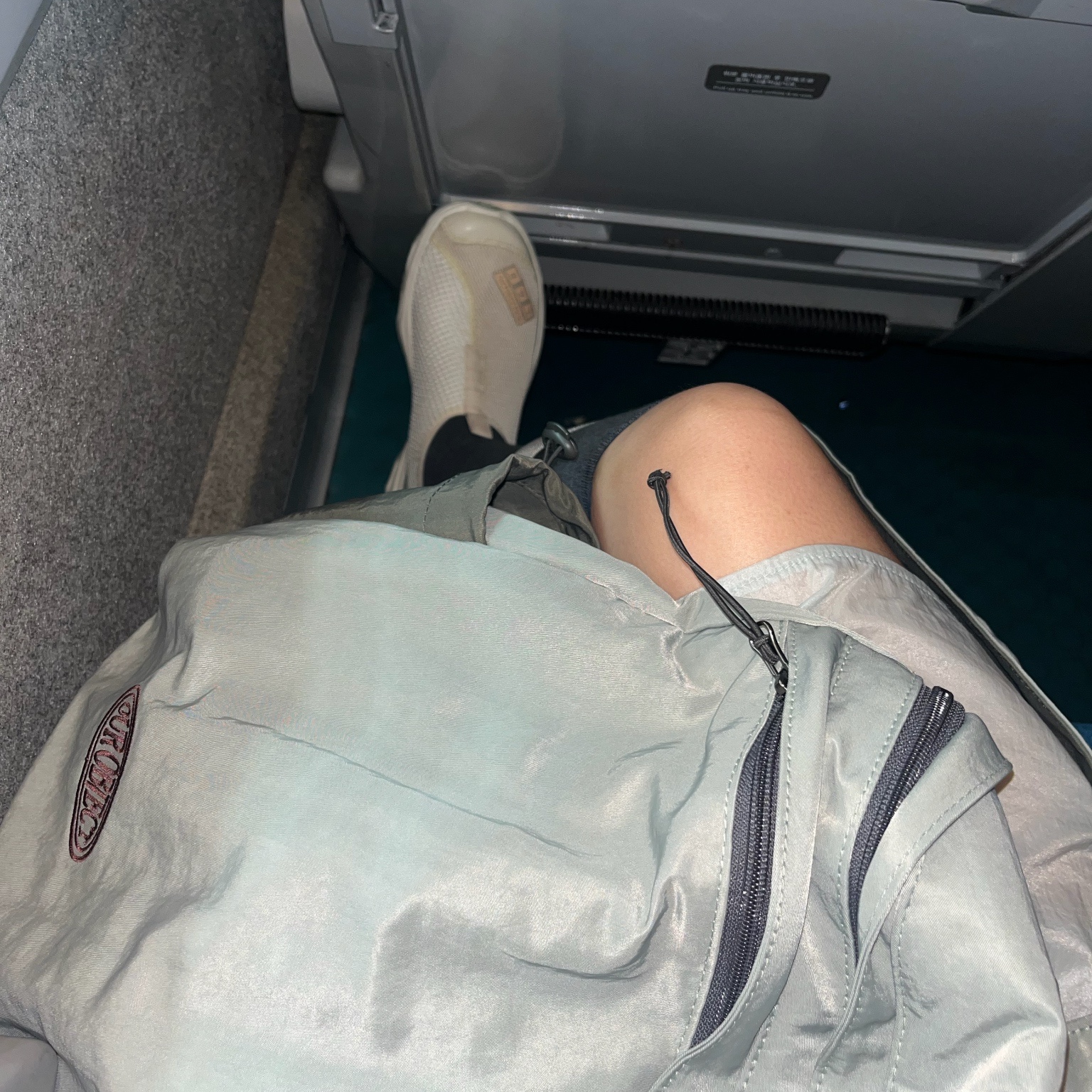 Salomon RX Moc Cottage Core Vanilla Ice Desert Sage 착용 스타일