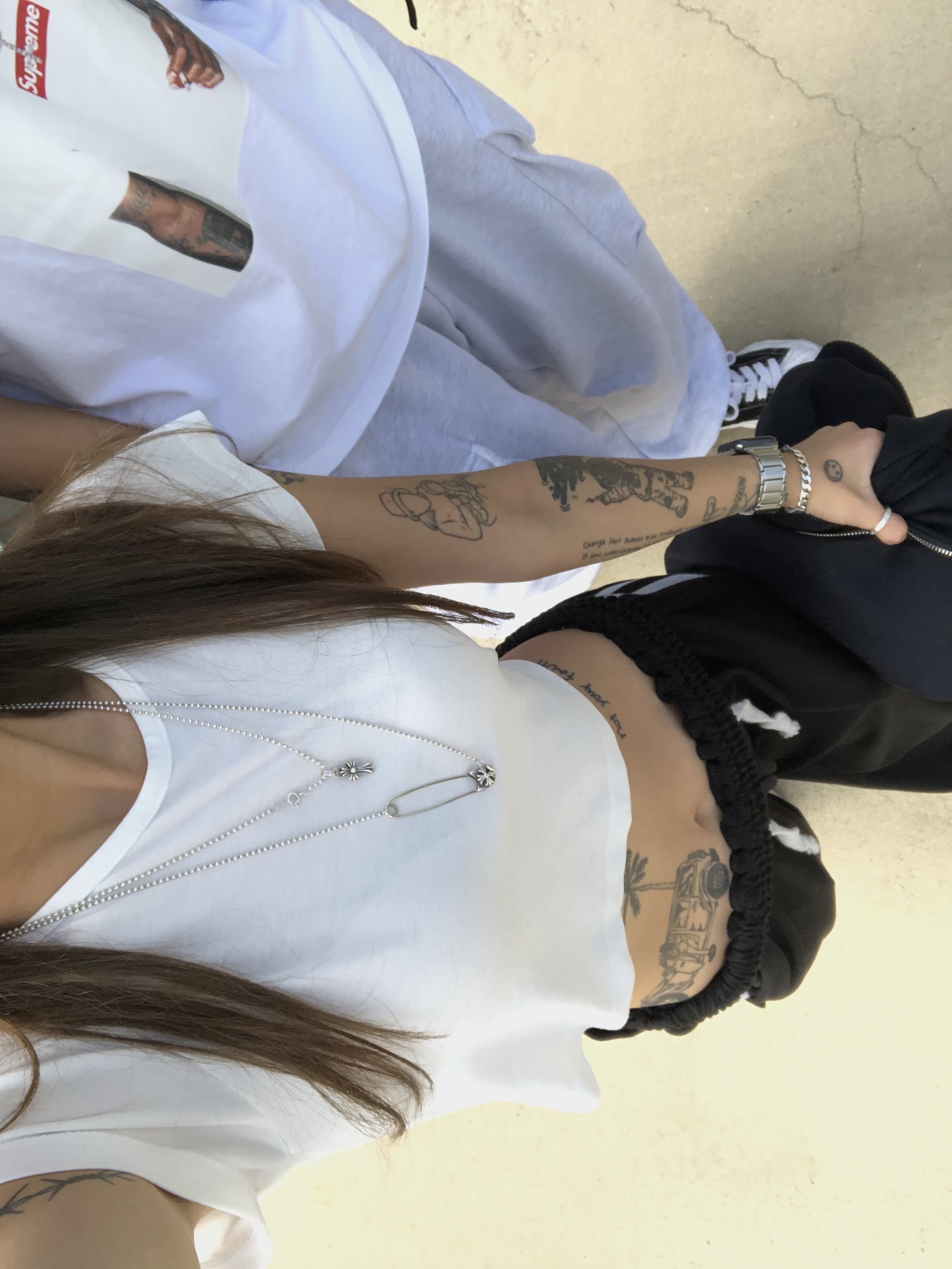 Supreme NBA Youngboy T-Shirt White - 23FW, Maison Mihara Yasuhiro Blakey OG Sole Canvas Low-top Sneakers Black White 착용 스타일