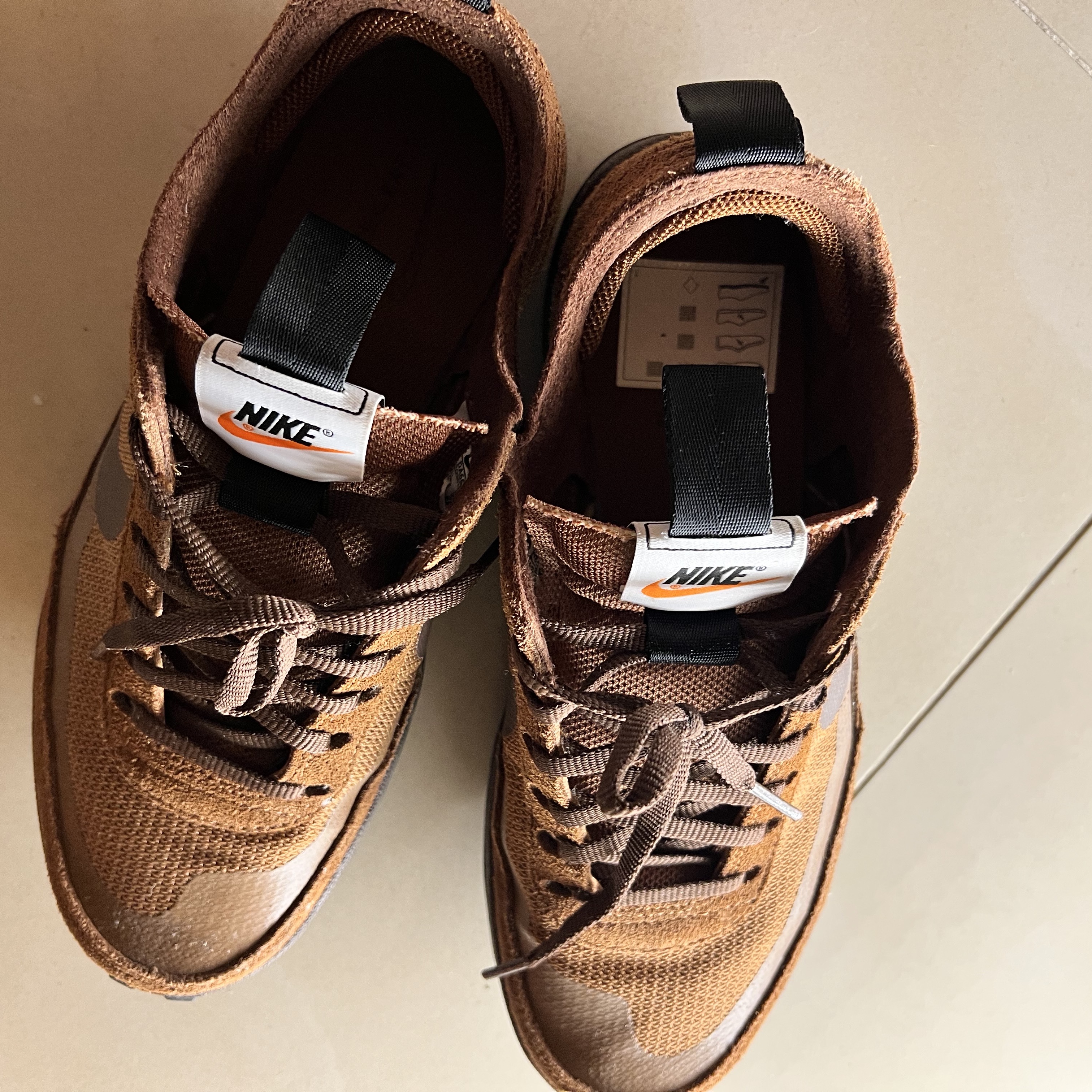Nike x Tom Sachs General Purpose Shoe Brown 착용 스타일