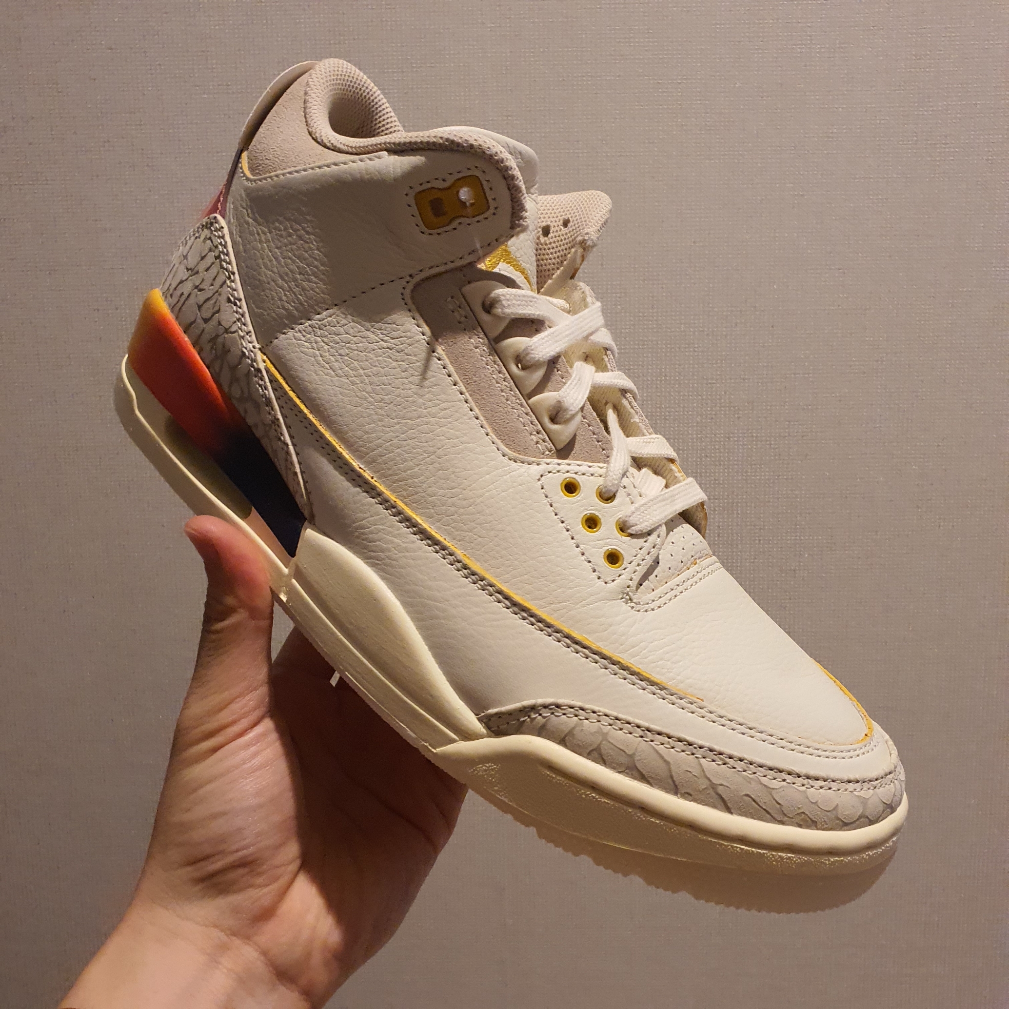 Jordan 3 x J Balvin Retro SP Sunset 착용 스타일 - 1