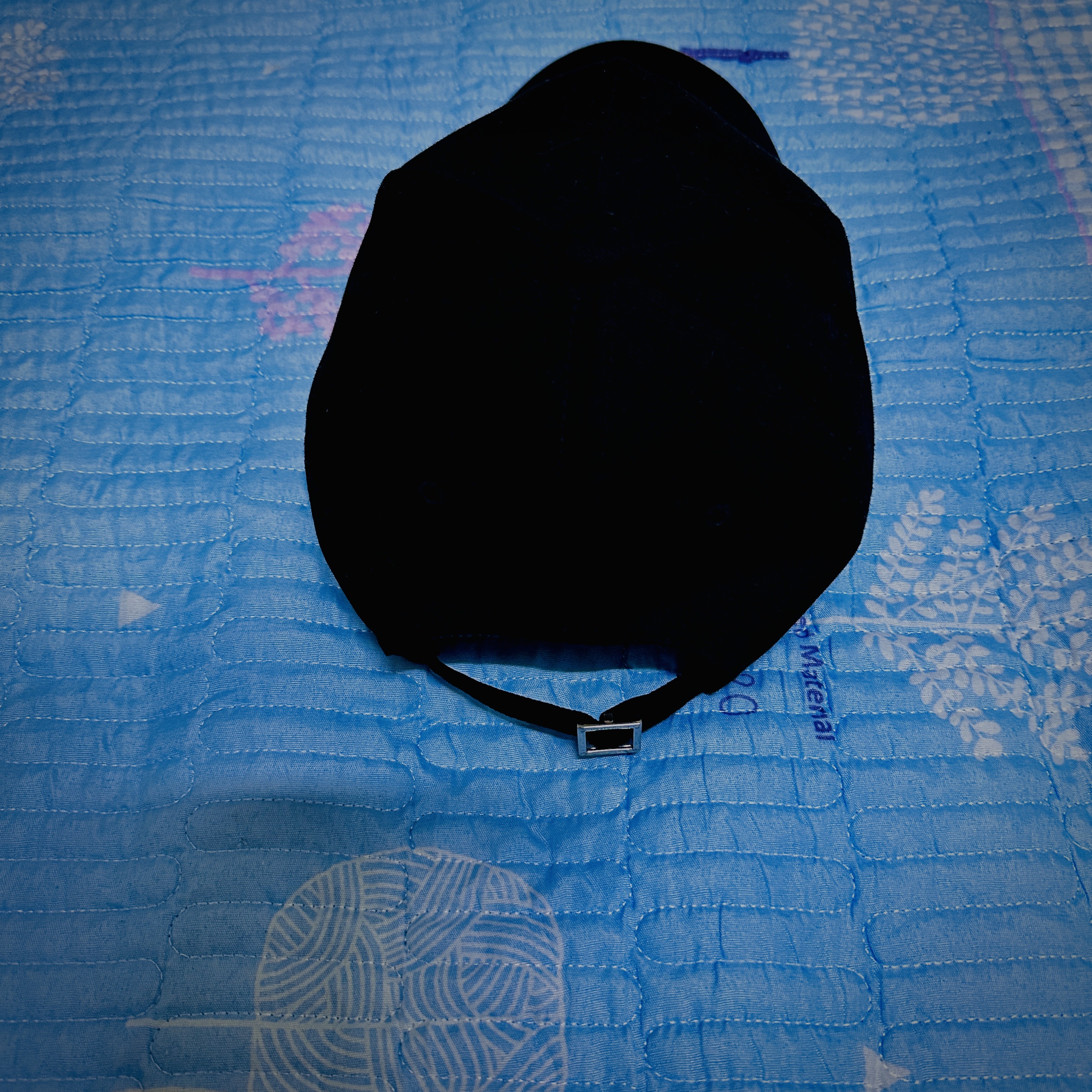 Wooyoungmi White Embroidered Logo Ball Cap Black 착용 스타일 - 2