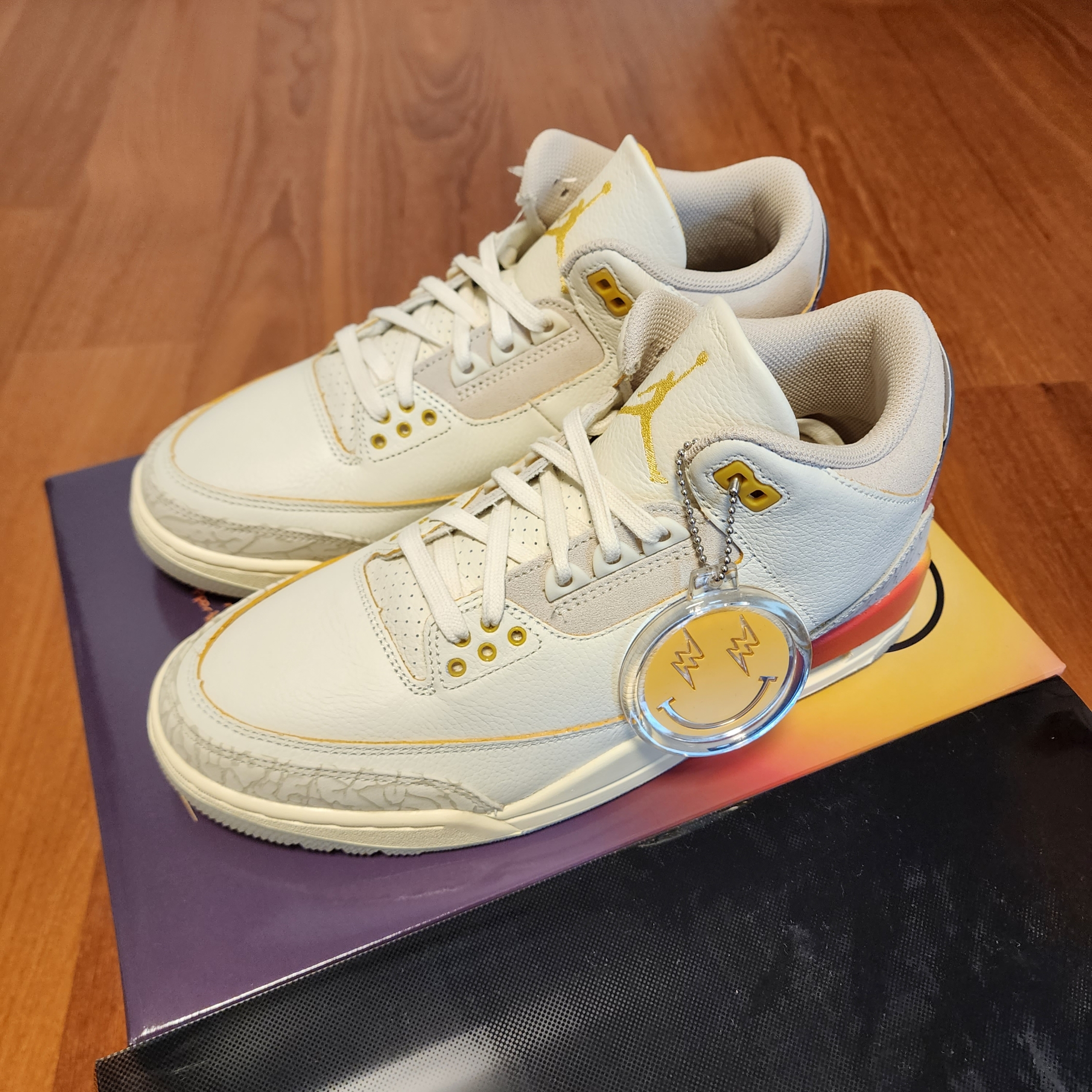 Jordan 3 x J Balvin Retro SP Sunset 착용 스타일 - 3