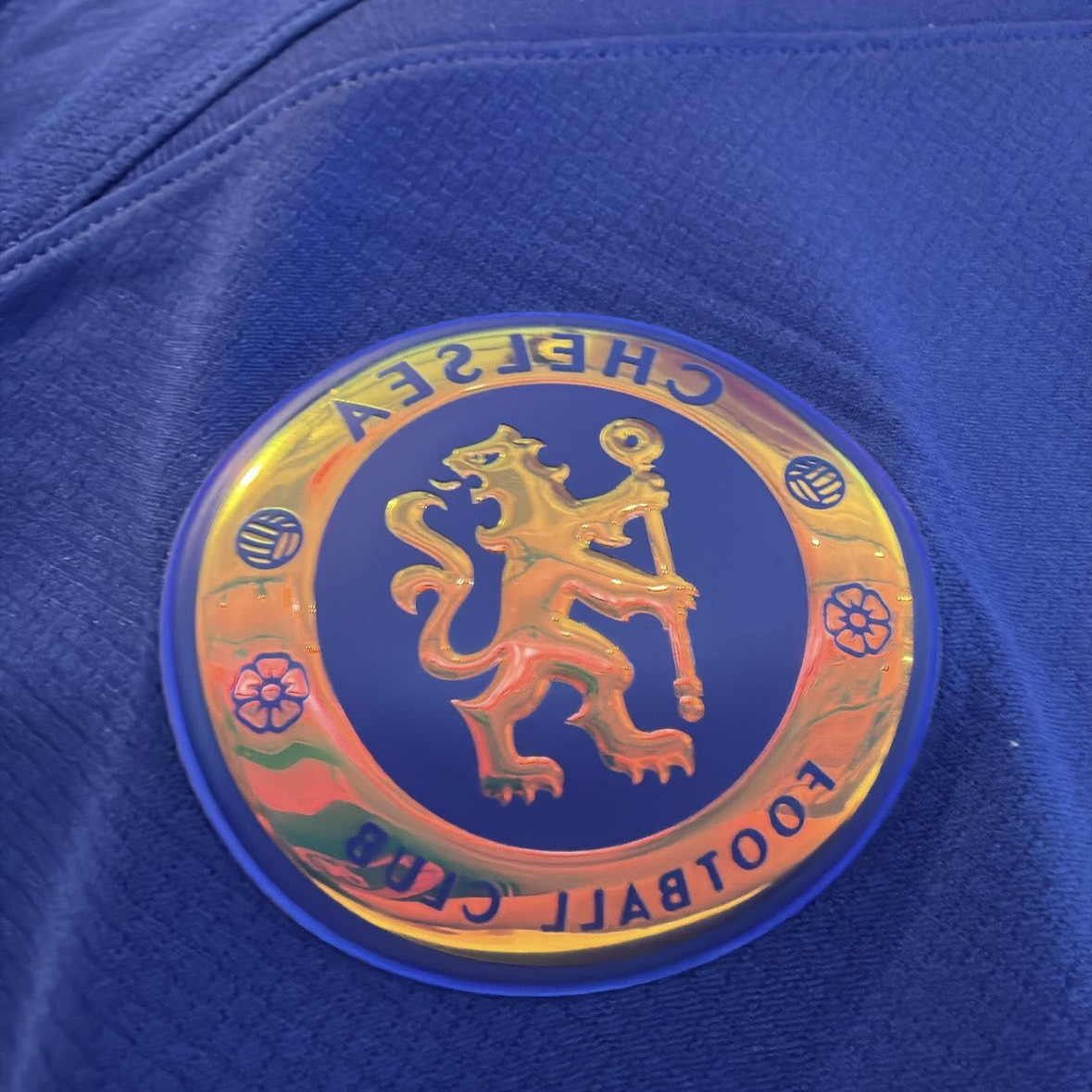 Nike Chelsea FC 2023/24 Stadium Home Dri-Fit Jersey Rush Blue (Non Marking & Non Sponser Ver.) 착용 스타일